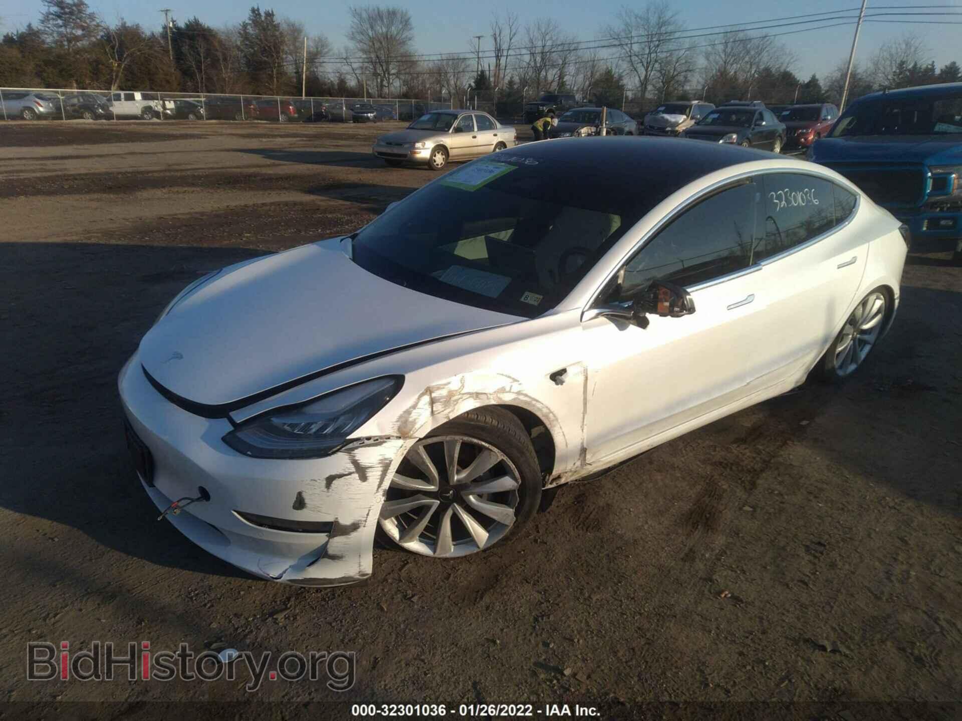 2019 TESLA MODEL 3 - VIN: 5YJ3E1EA4KF407667 - Фото 2