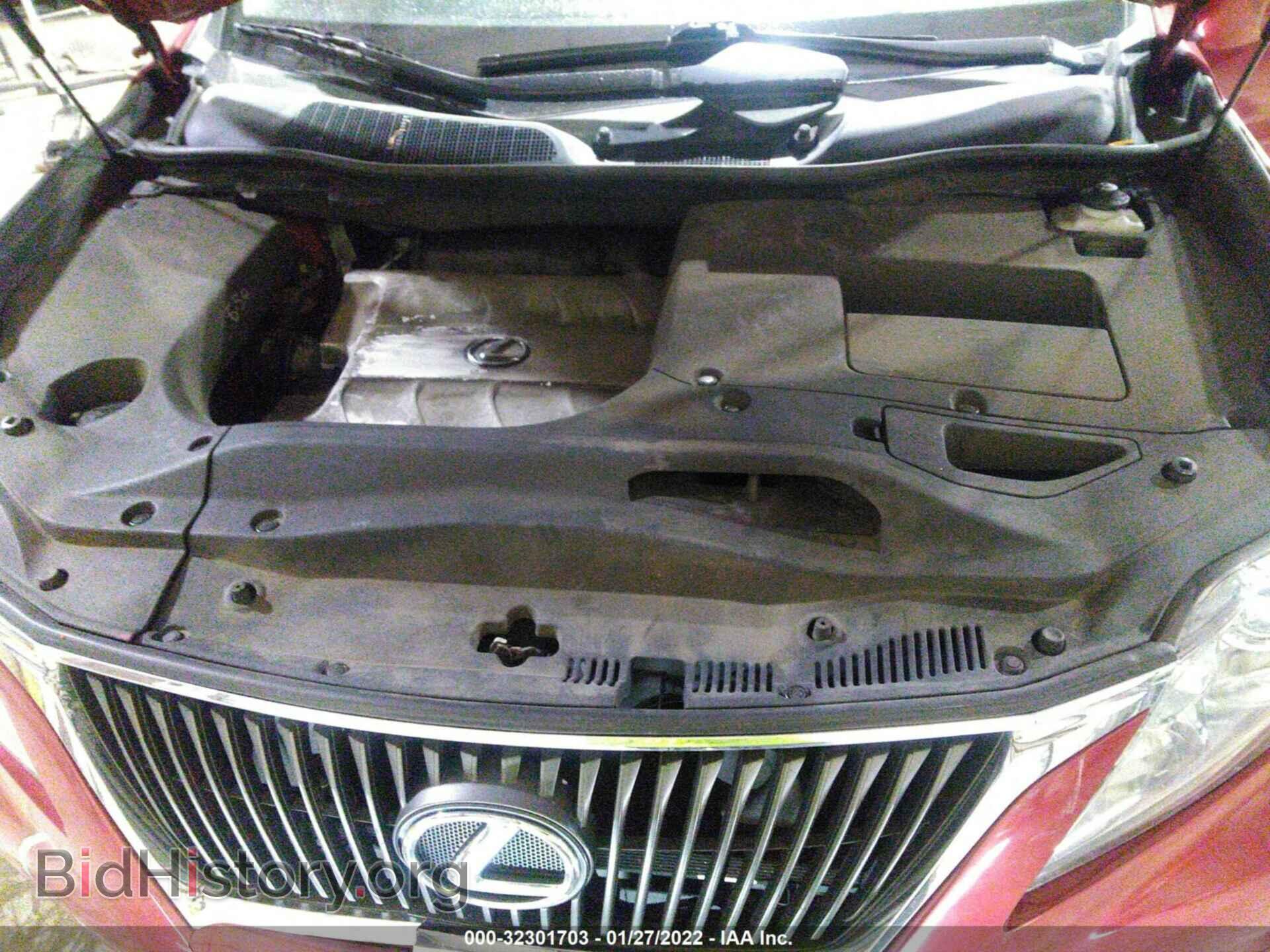 2010 LEXUS RX 350 - VIN: 2T2BK1BAXAC043083 - Фото 10