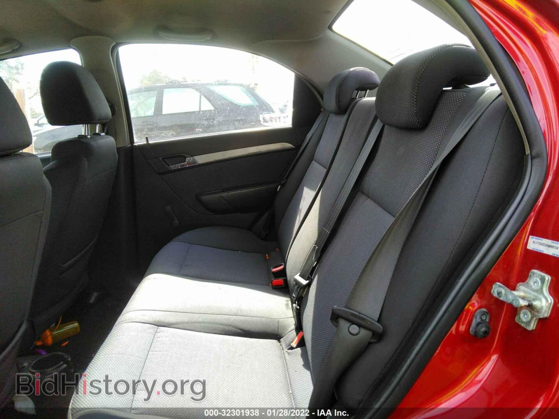 2010 CHEVROLET AVEO - VIN: KL1TD5DE3AB089158 - Фото 8