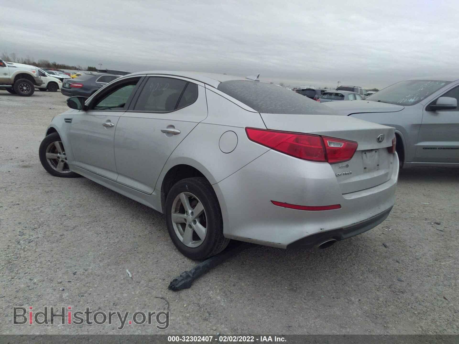 2014 KIA OPTIMA - VIN: KNAGM4A78E5511064 - Фото 3
