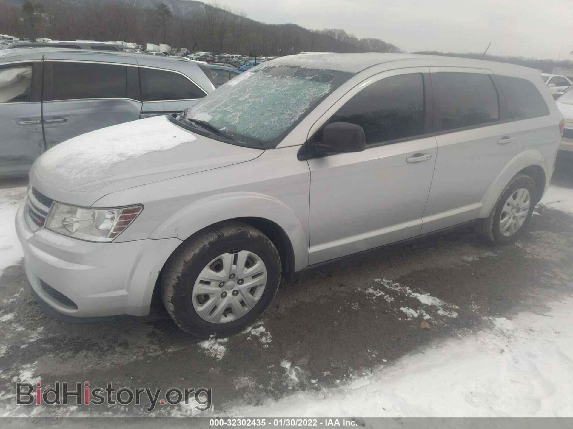 2014 DODGE JOURNEY - VIN: 3C4PDCAB6ET136597 - Фото 2