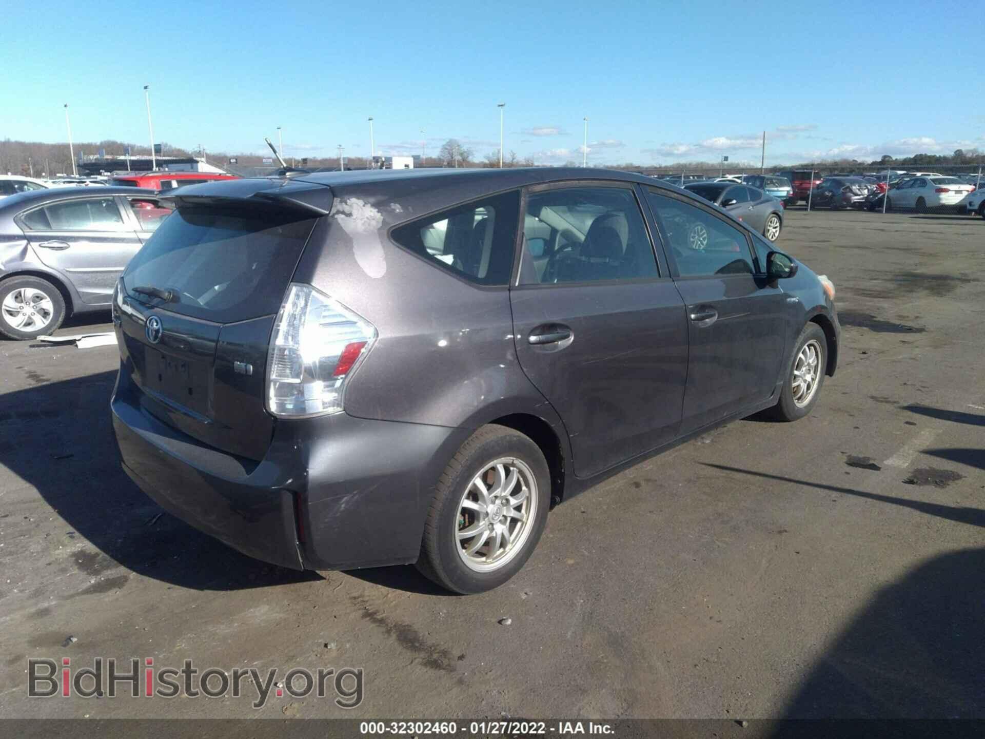 2012 TOYOTA PRIUS V - VIN: JTDZN3EU5C3067461 - Фото 4