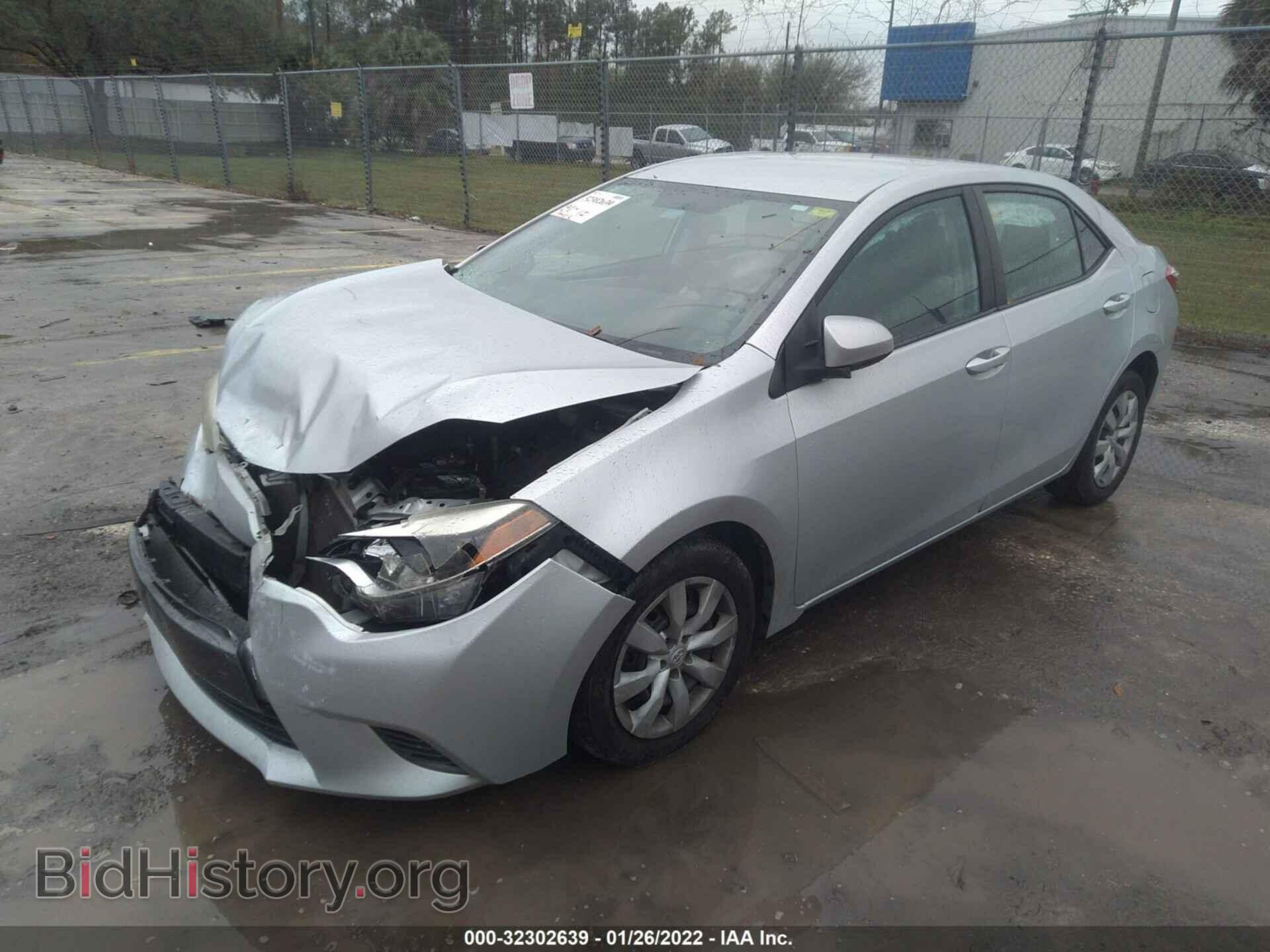 2015 TOYOTA COROLLA - VIN: 2T1BURHEXFC299660 - Фото 2