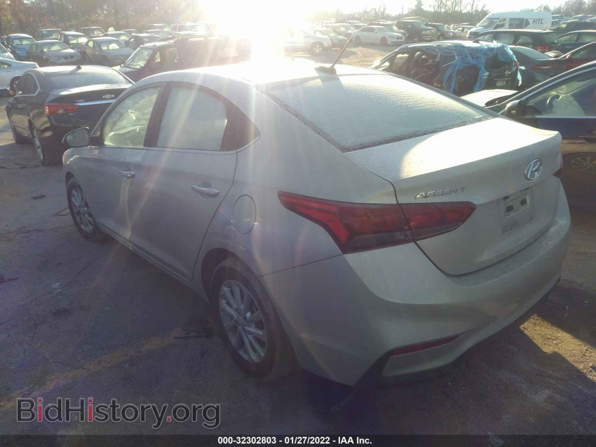 2020 HYUNDAI ACCENT - VIN: 3KPC24A62LE108164 - Фото 3
