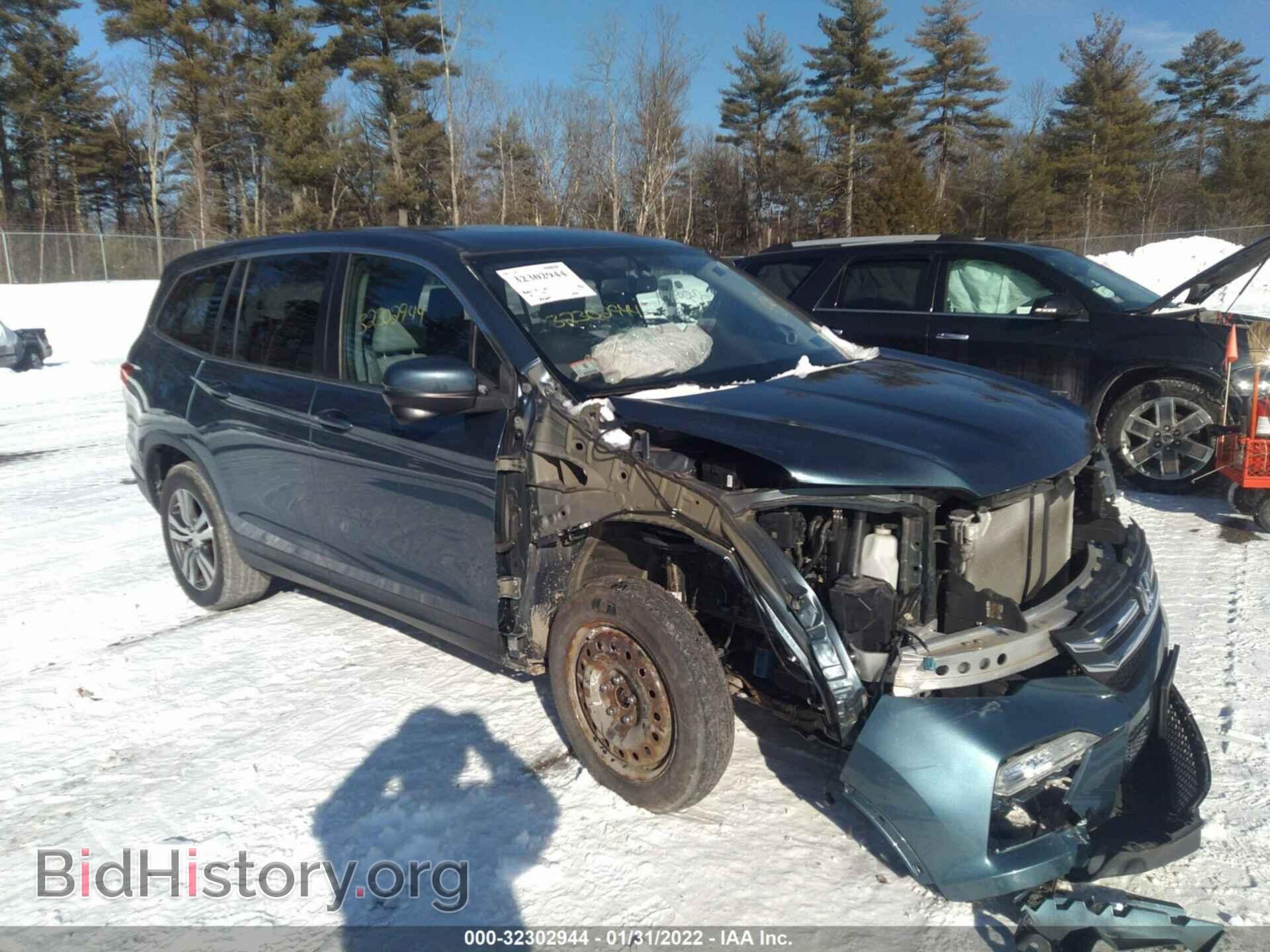 Фотография 5FNYF6H53GB017343 - HONDA PILOT 2016