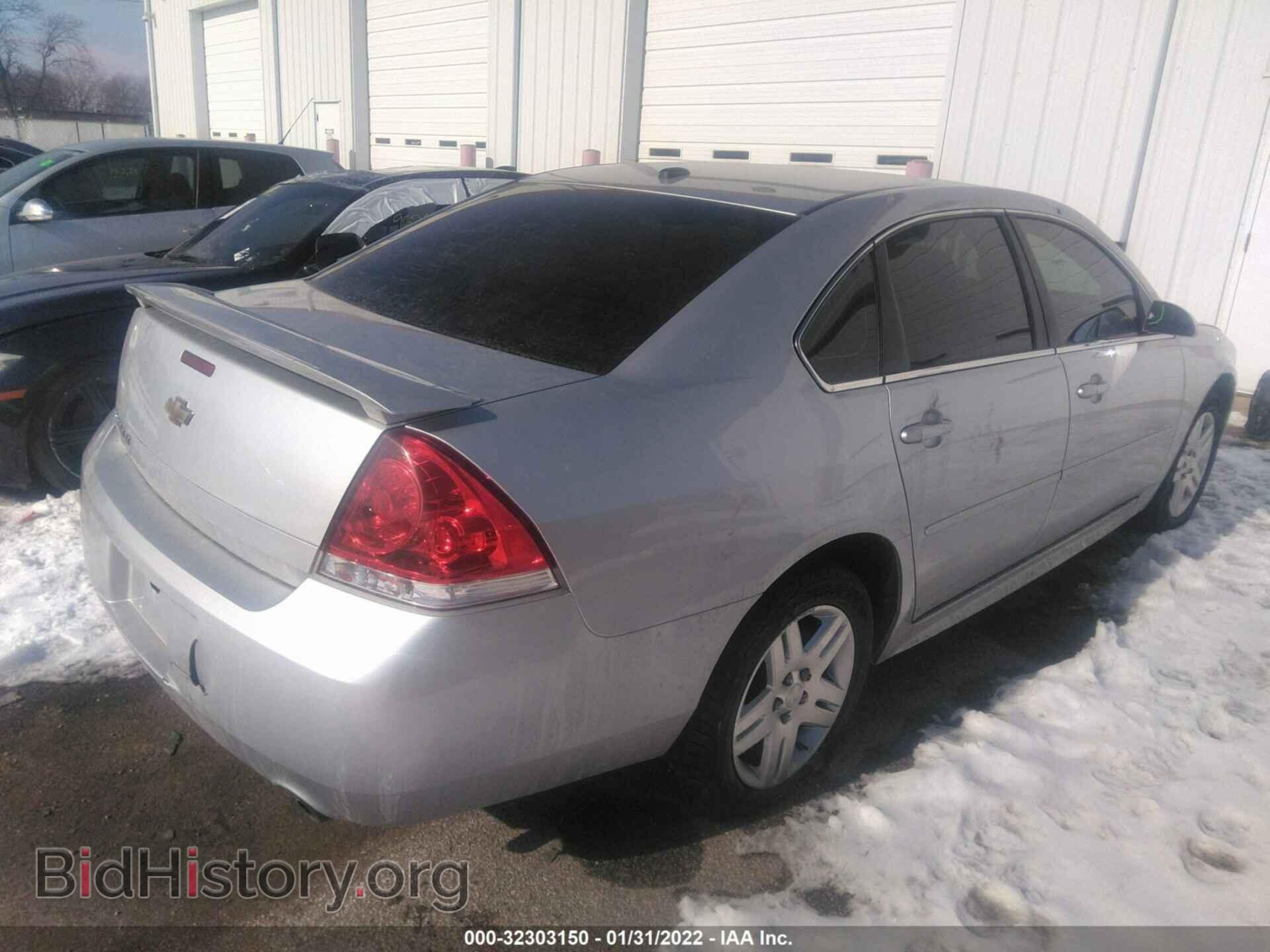 2012 CHEVROLET IMPALA - VIN: 2G1WB5E31C1234444 - Фото 4