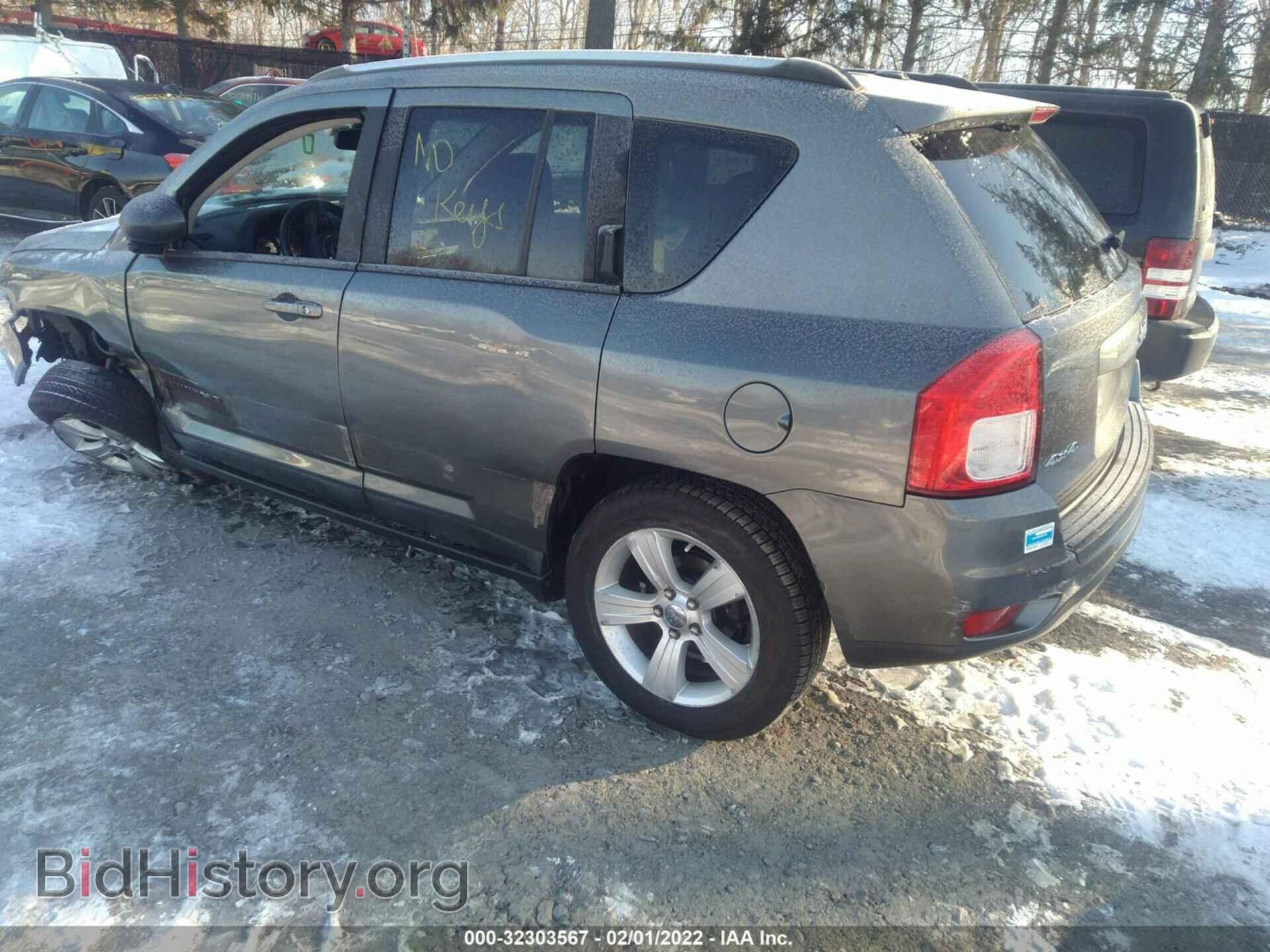 2011 JEEP COMPASS - VIN: 1J4NF1FB5BD207055 - Фото 3