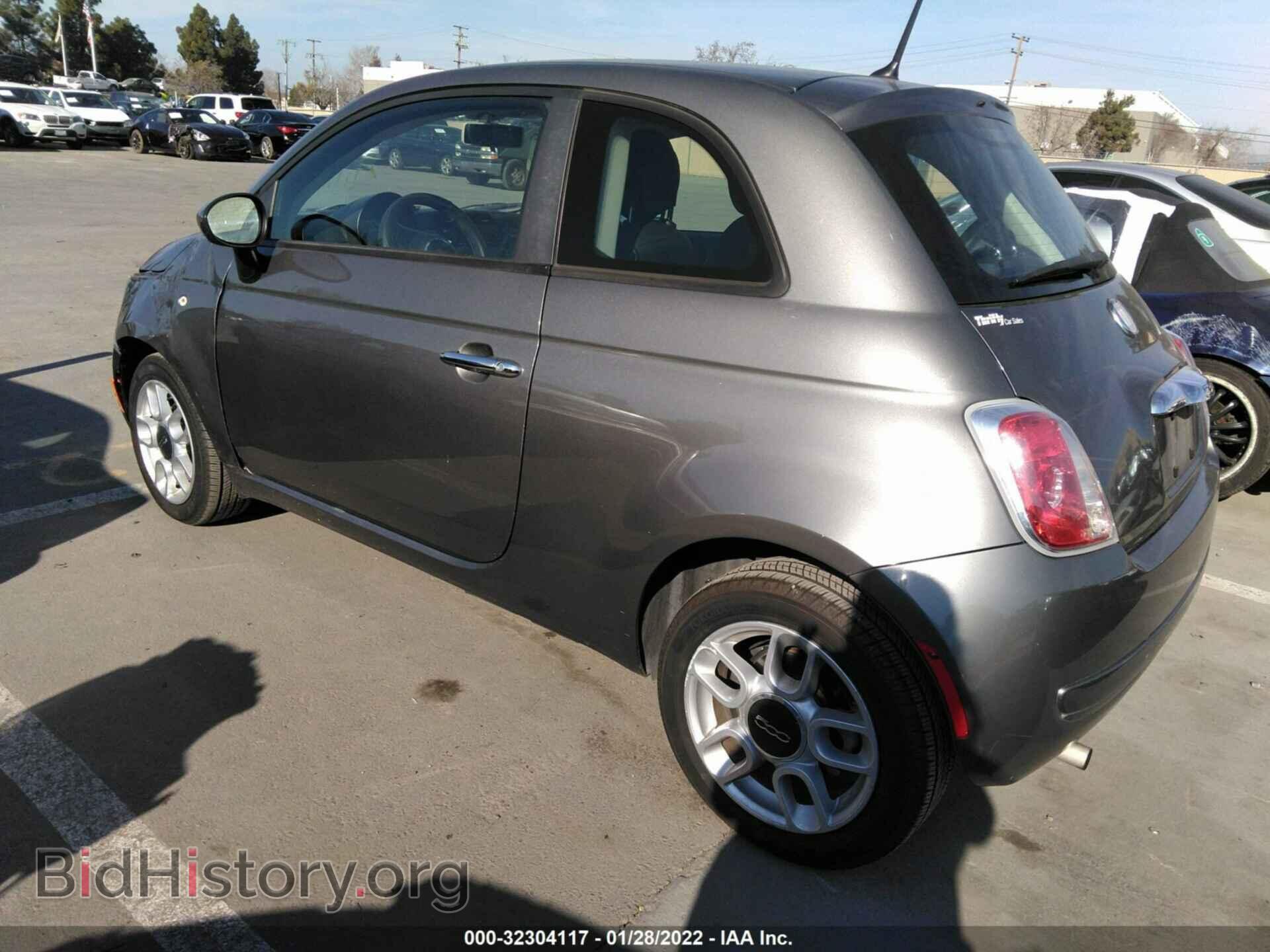 2012 FIAT 500 - VIN: 3C3CFFAR9CT124243 - Фото 3