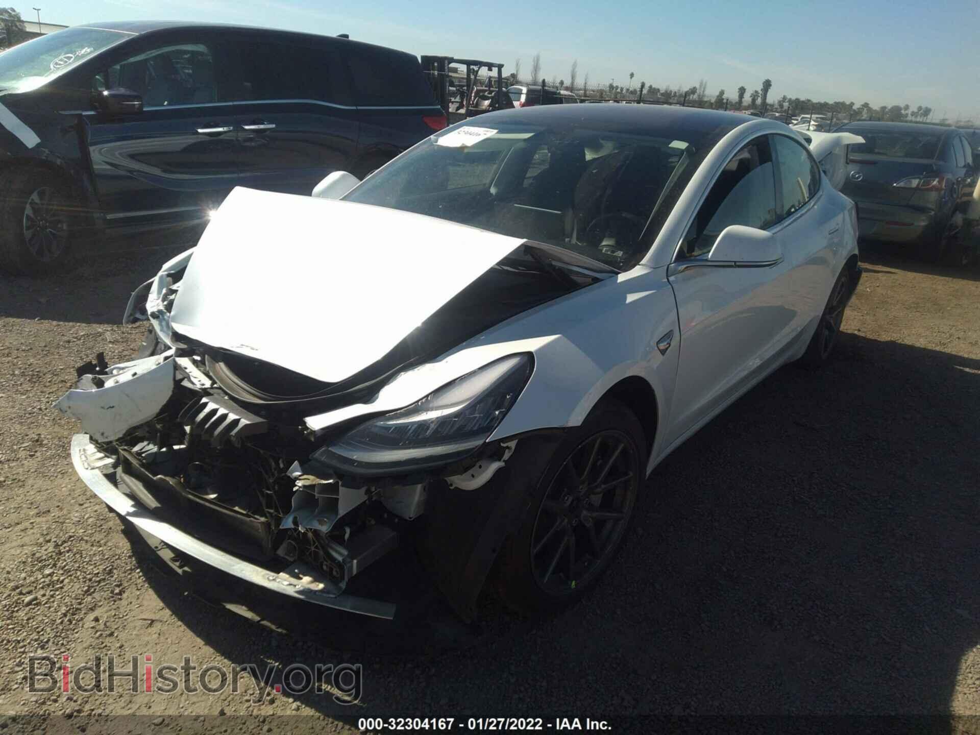 2018 TESLA MODEL 3 - VIN: 5YJ3E1EA3JF162133 - Фото 2
