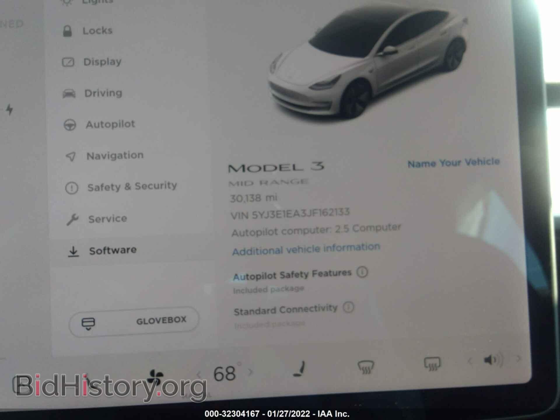 2018 TESLA MODEL 3 - VIN: 5YJ3E1EA3JF162133 - Фото 7