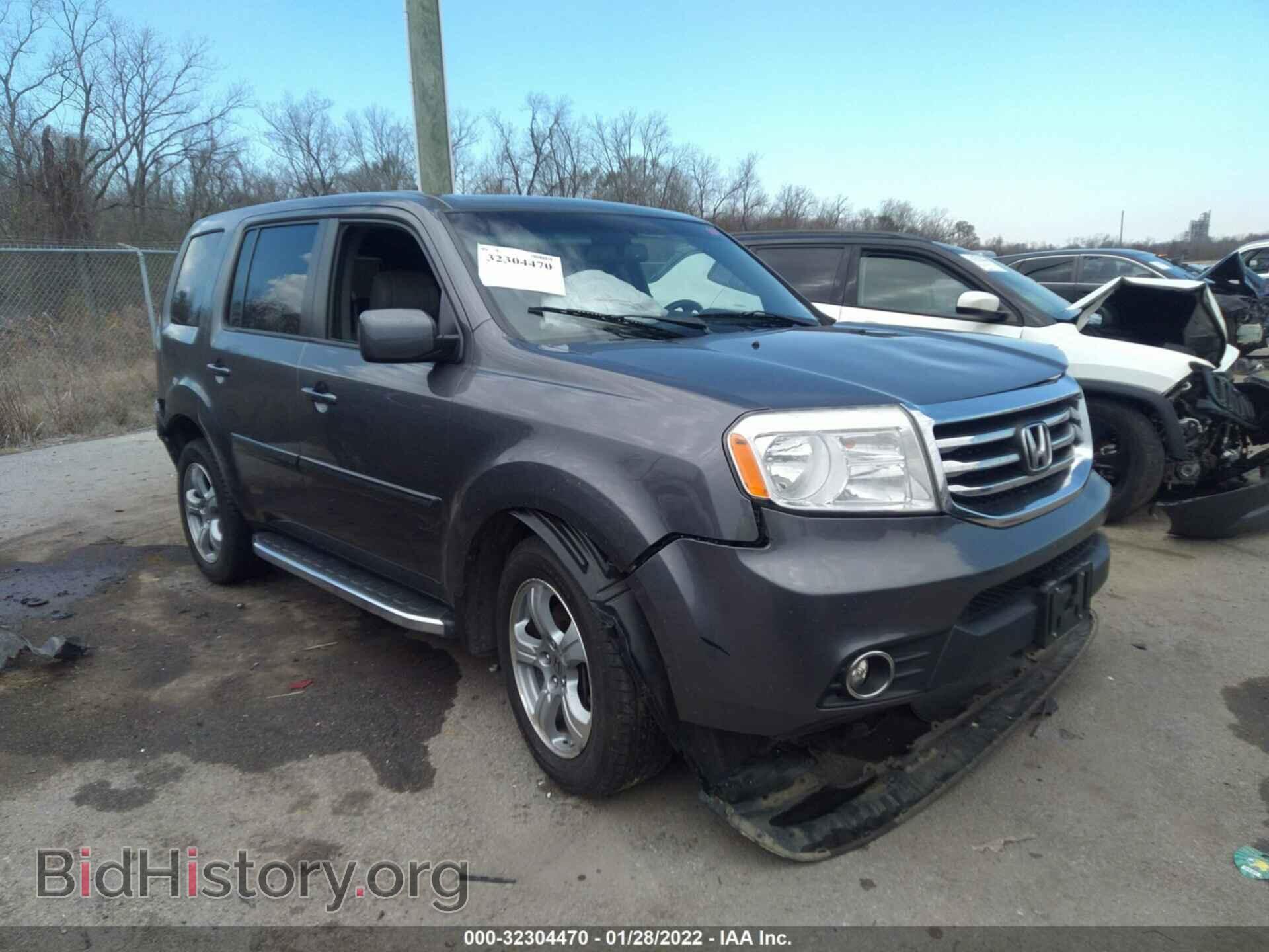 Photo 5FNYF3H52EB008449 - HONDA PILOT 2014