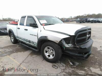 2012 RAM 1500 Tradesman, white — VIN 1C6RD6FP7CS275111, IAAI