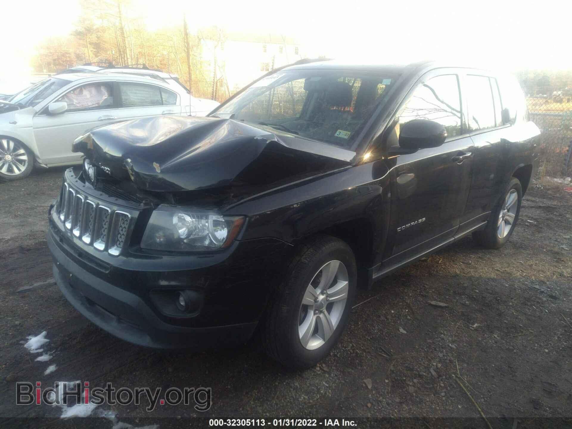 2014 JEEP COMPASS - VIN: 1C4NJCEB3ED628276 - Фото 2