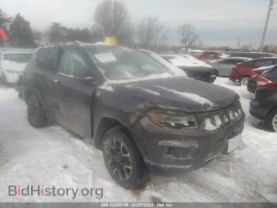 2020 Jeep COMPASS Trailhawk, black — VIN 3C4NJDDB2LT245525, IAAI
