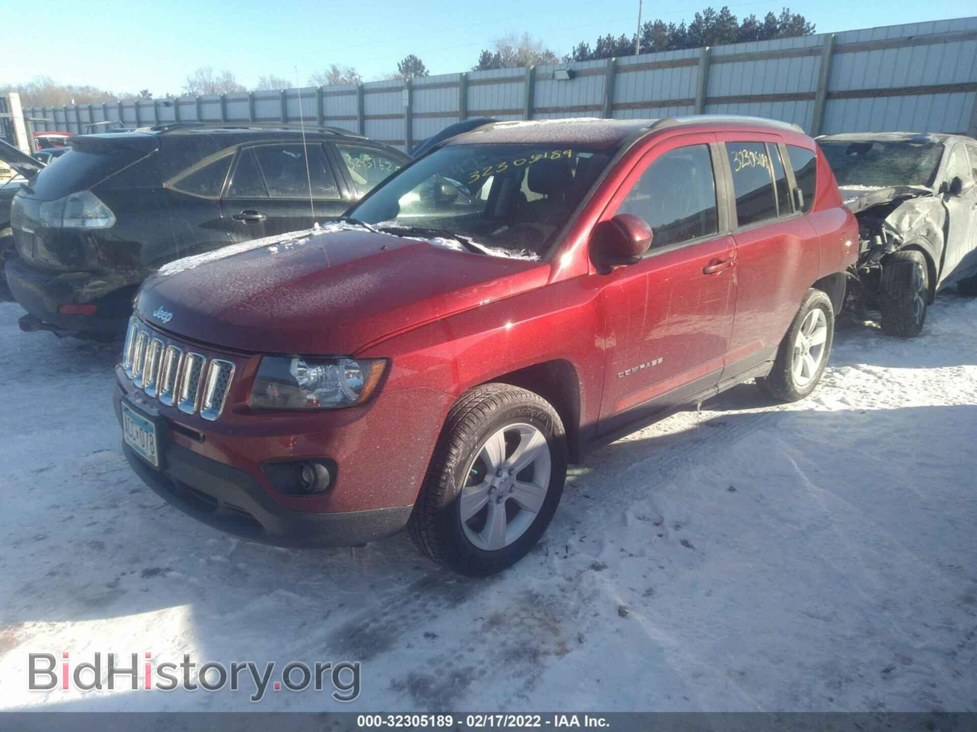 2014 JEEP COMPASS - VIN: 1C4NJDEBXED759808 - Фото 2