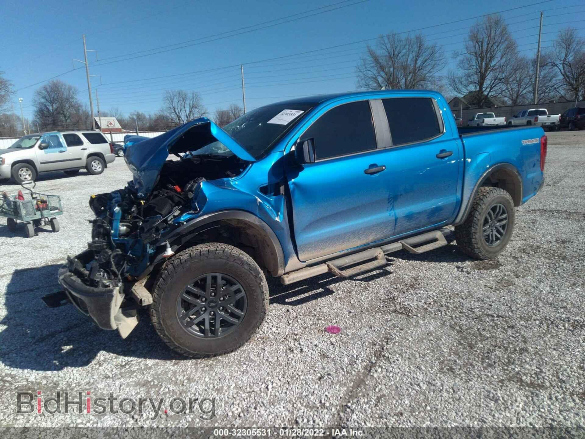 2021 FORD RANGER - VIN: 1FTER4FH0MLD69042 - Фото 2