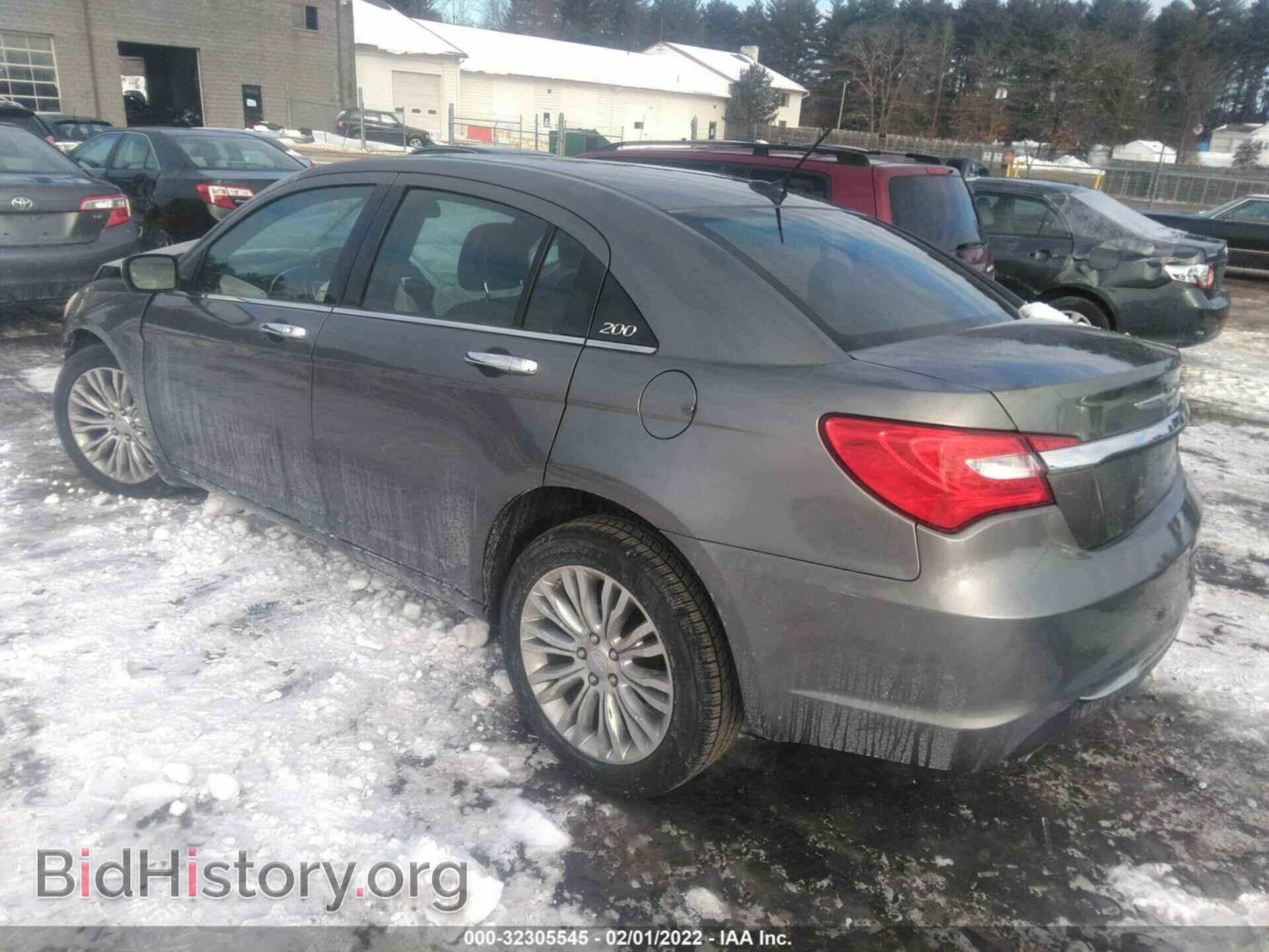 2012 CHRYSLER 200 - VIN: 1C3CCBCG2CN184863 - Фото 3