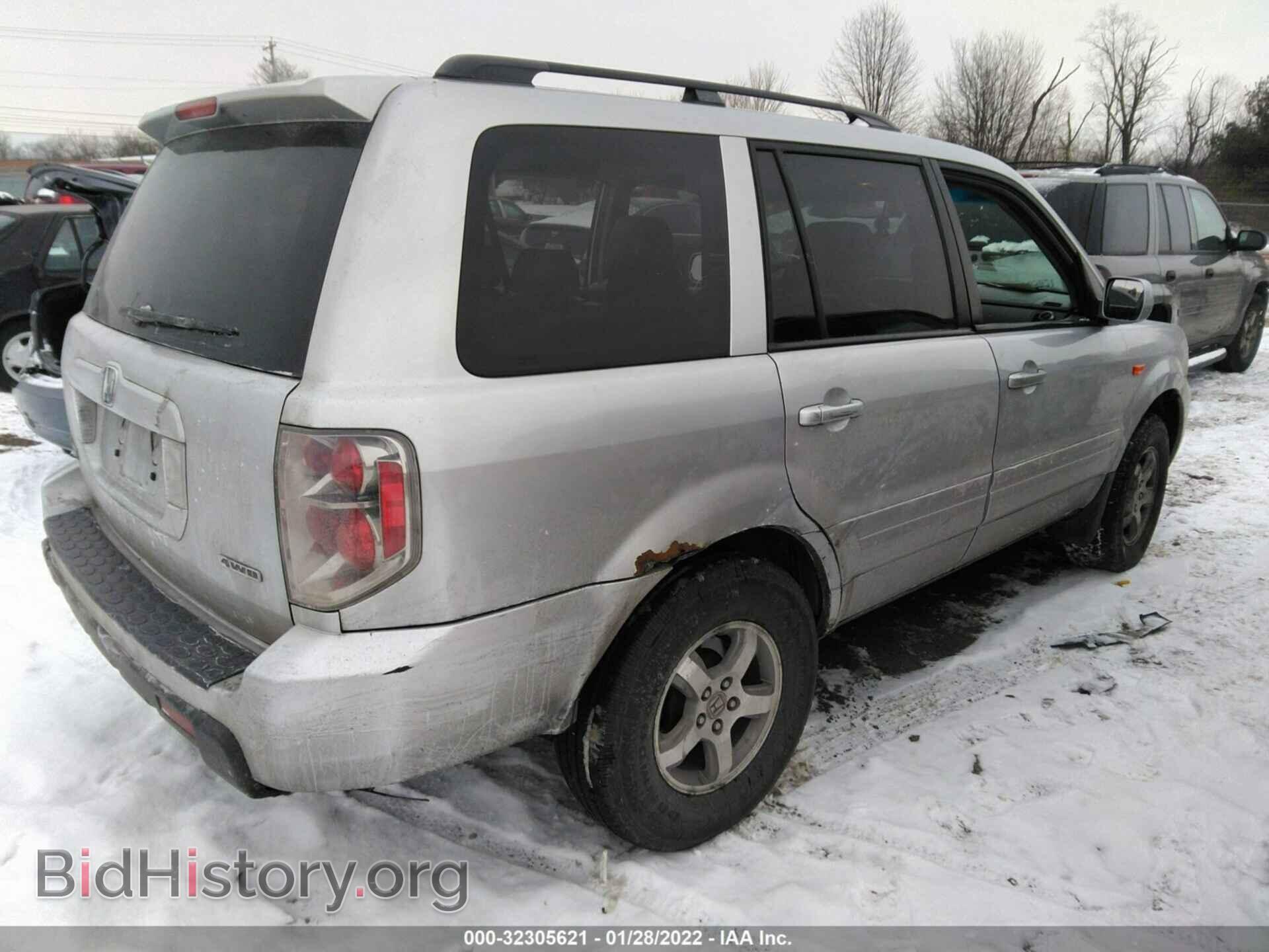 2006 HONDA PILOT - VIN: 2HKYF18506H554240 - Фото 4