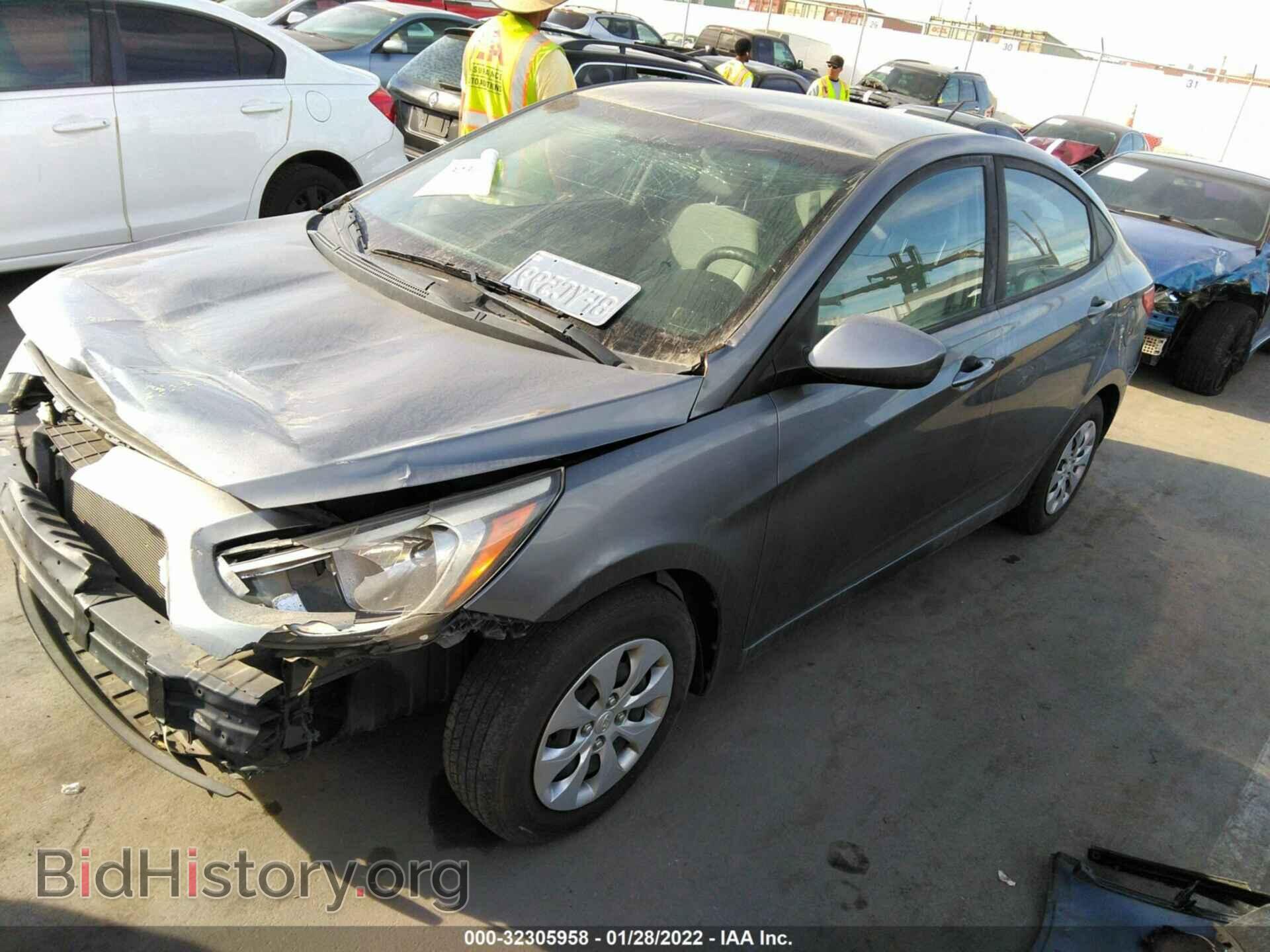 2017 HYUNDAI ACCENT - VIN: KMHCT4AE4HU172943 - Фото 2