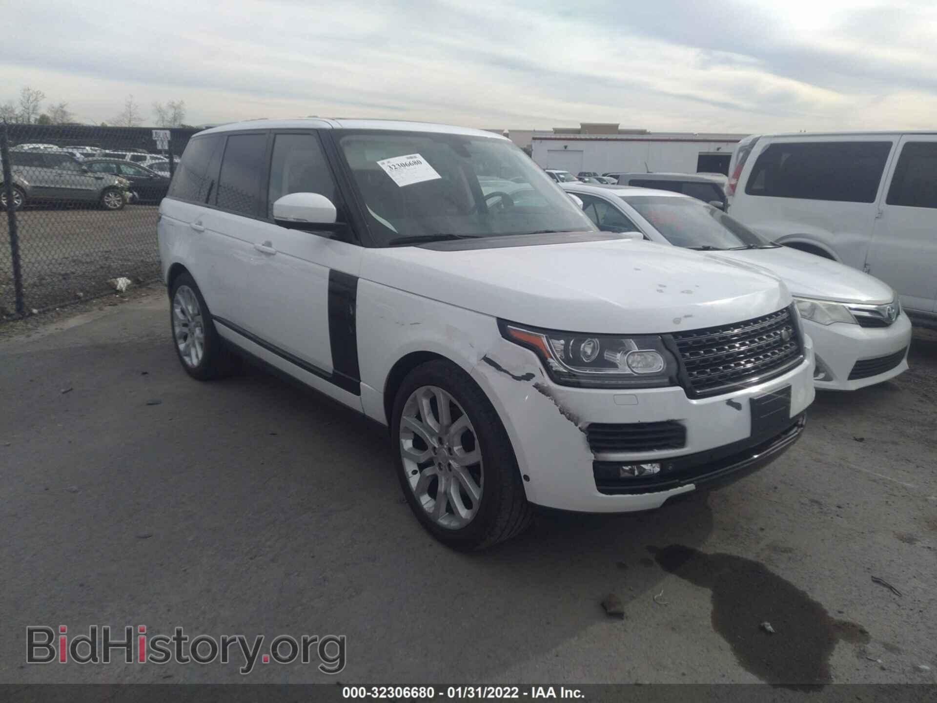 Photo SALGS2TF8FA212600 - LAND ROVER RANGE ROVER 2015