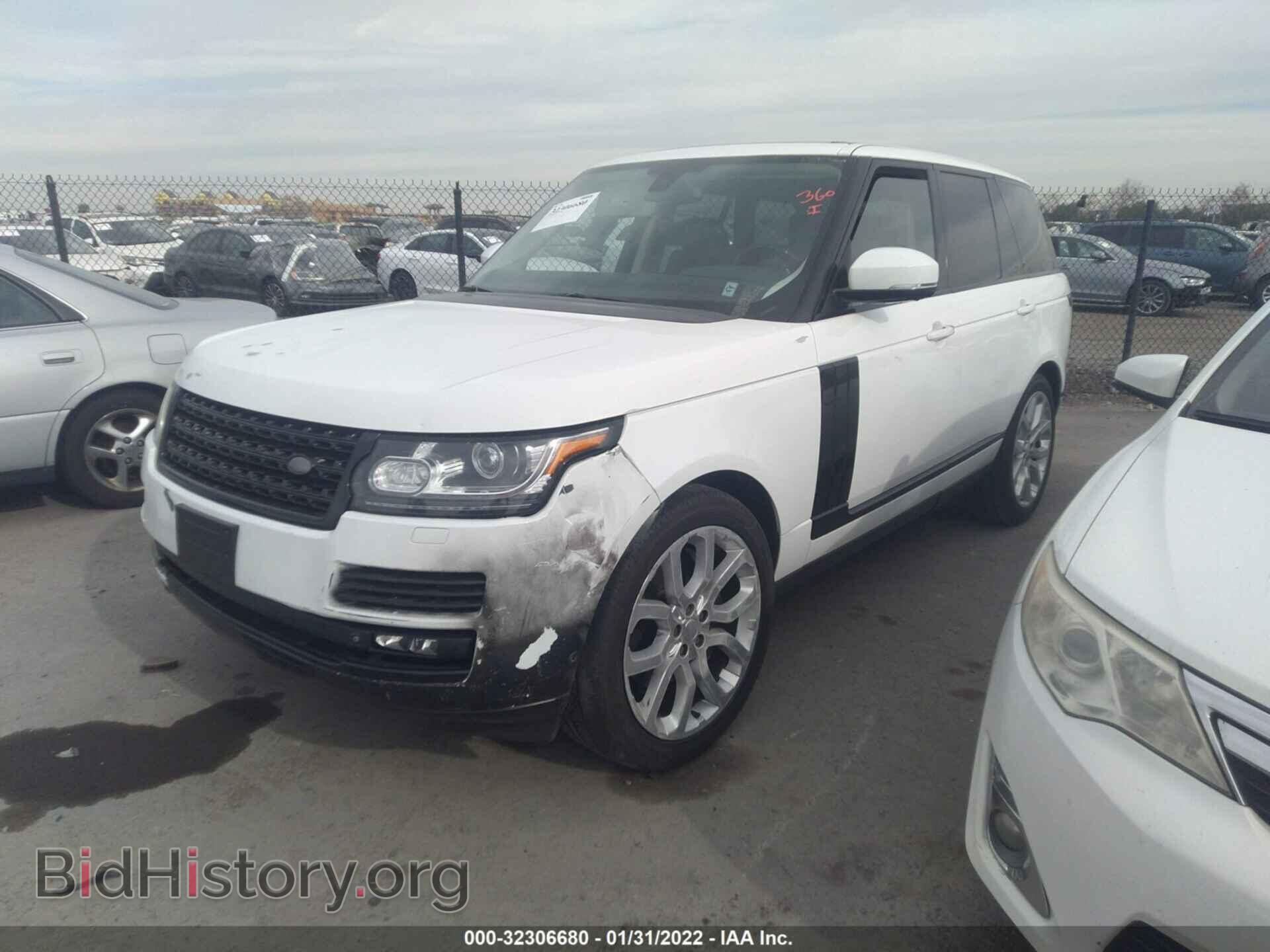 2015 LAND ROVER RANGE ROVER - VIN: SALGS2TF8FA212600 - Фото 2