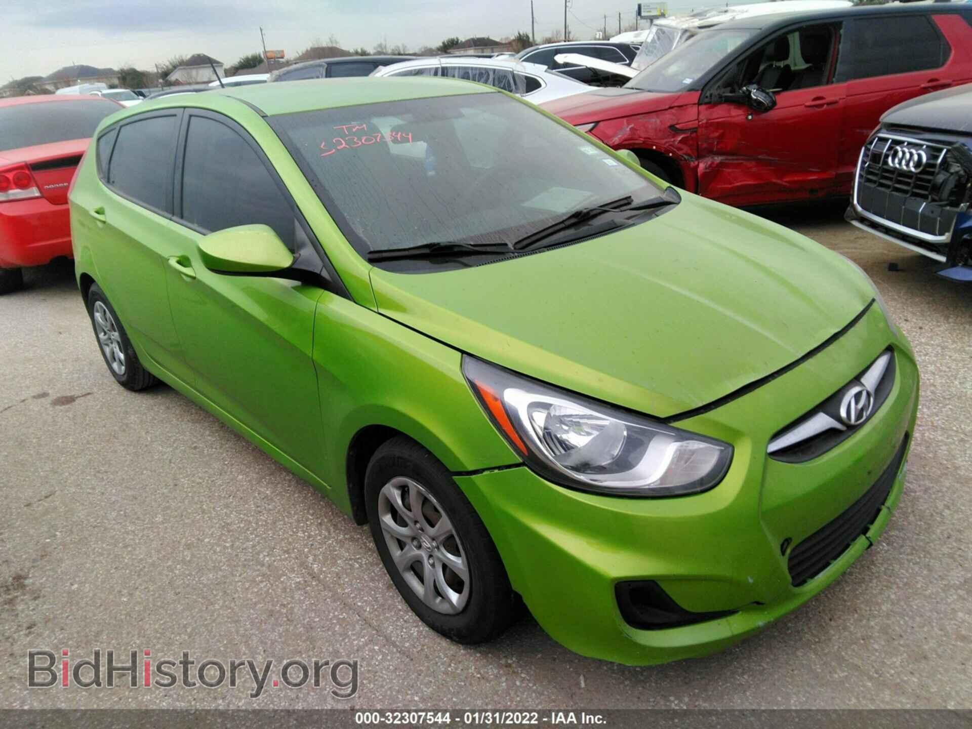 Фотография KMHCT5AEXDU140322 - HYUNDAI ACCENT 2013