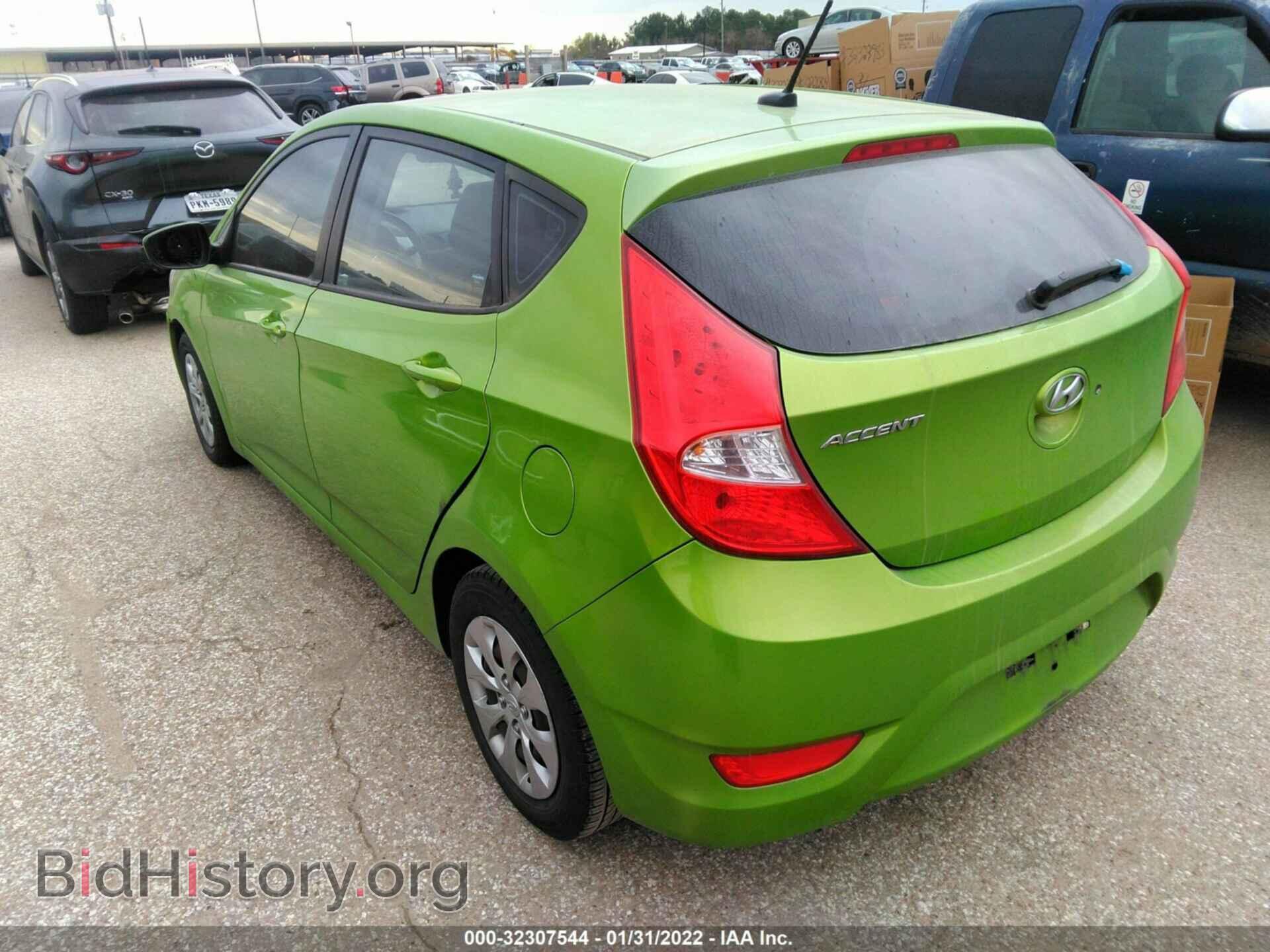 2013 HYUNDAI ACCENT - VIN: KMHCT5AEXDU140322 - Фото 3