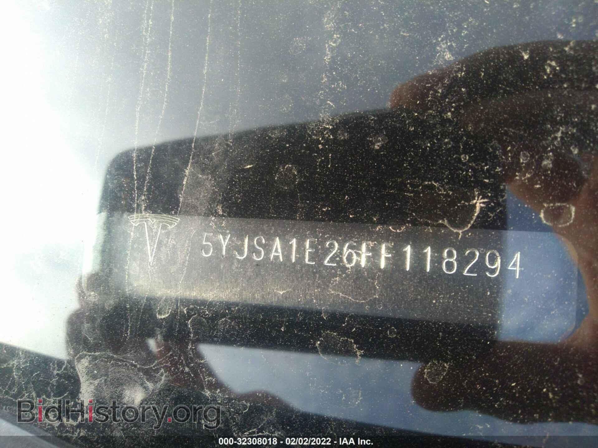 2015 TESLA MODEL S - VIN: 5YJSA1E26FF118294 - Фото 9