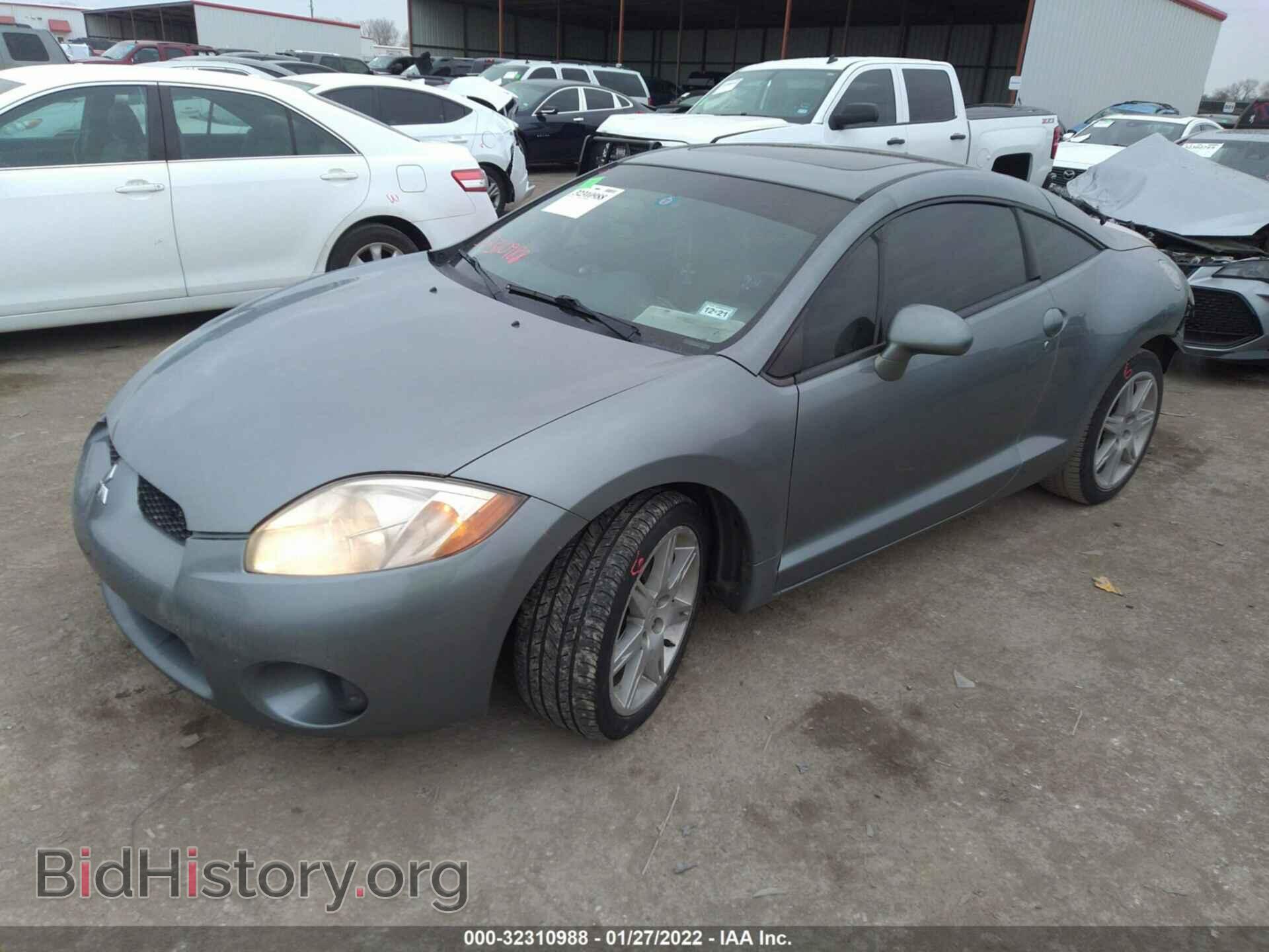 2007 MITSUBISHI ECLIPSE - VIN: 4A3AK64F07E058670 - Фото 2