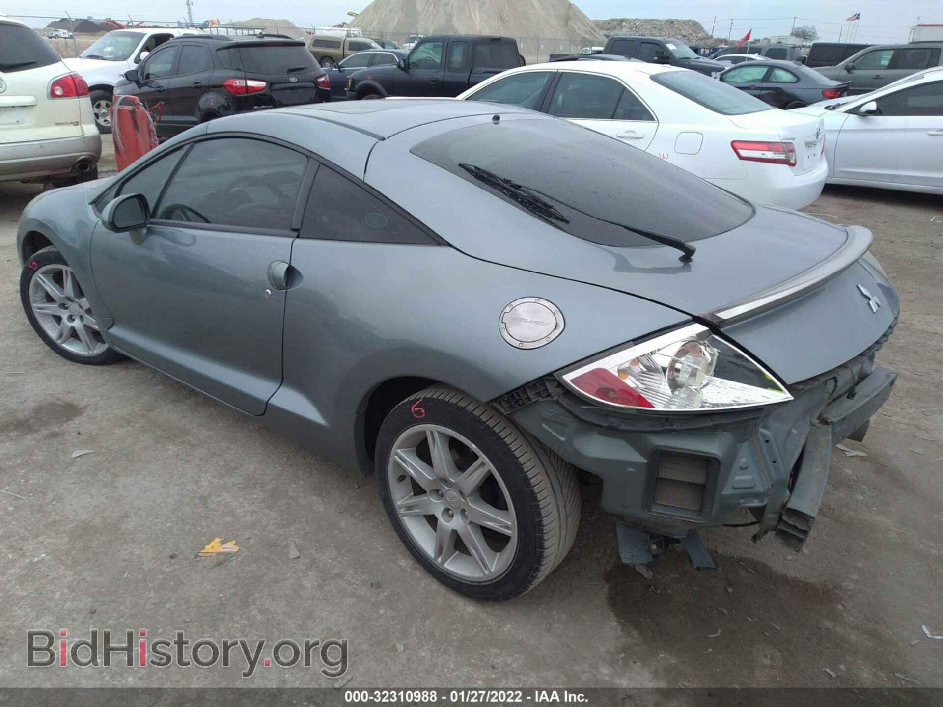 2007 MITSUBISHI ECLIPSE - VIN: 4A3AK64F07E058670 - Фото 3