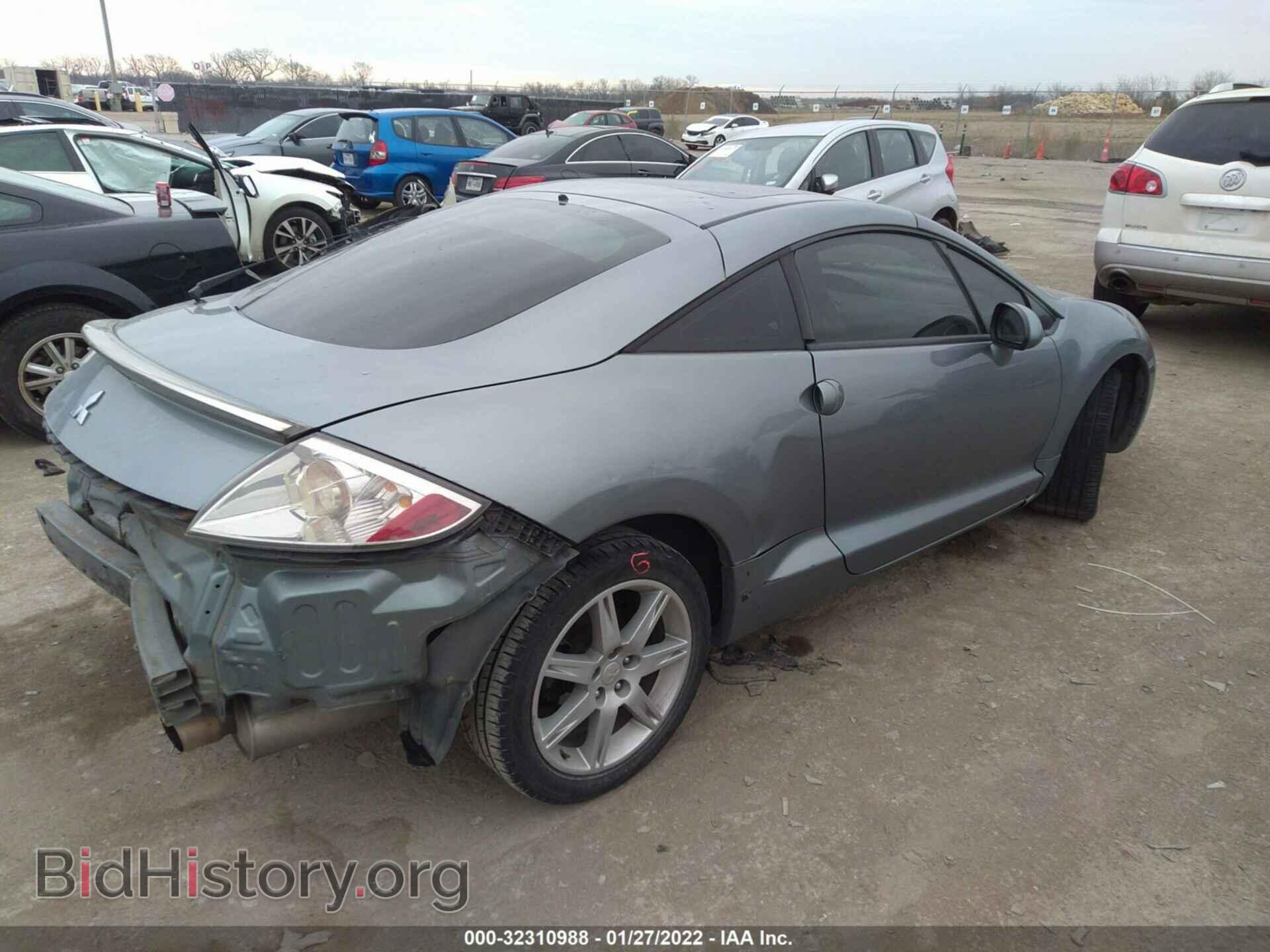 2007 MITSUBISHI ECLIPSE - VIN: 4A3AK64F07E058670 - Фото 4