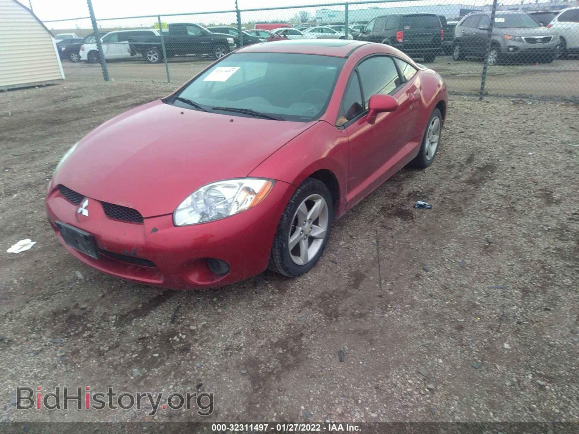 2008 MITSUBISHI ECLIPSE - VIN: 4A3AK24F58E006221 - Фото 2