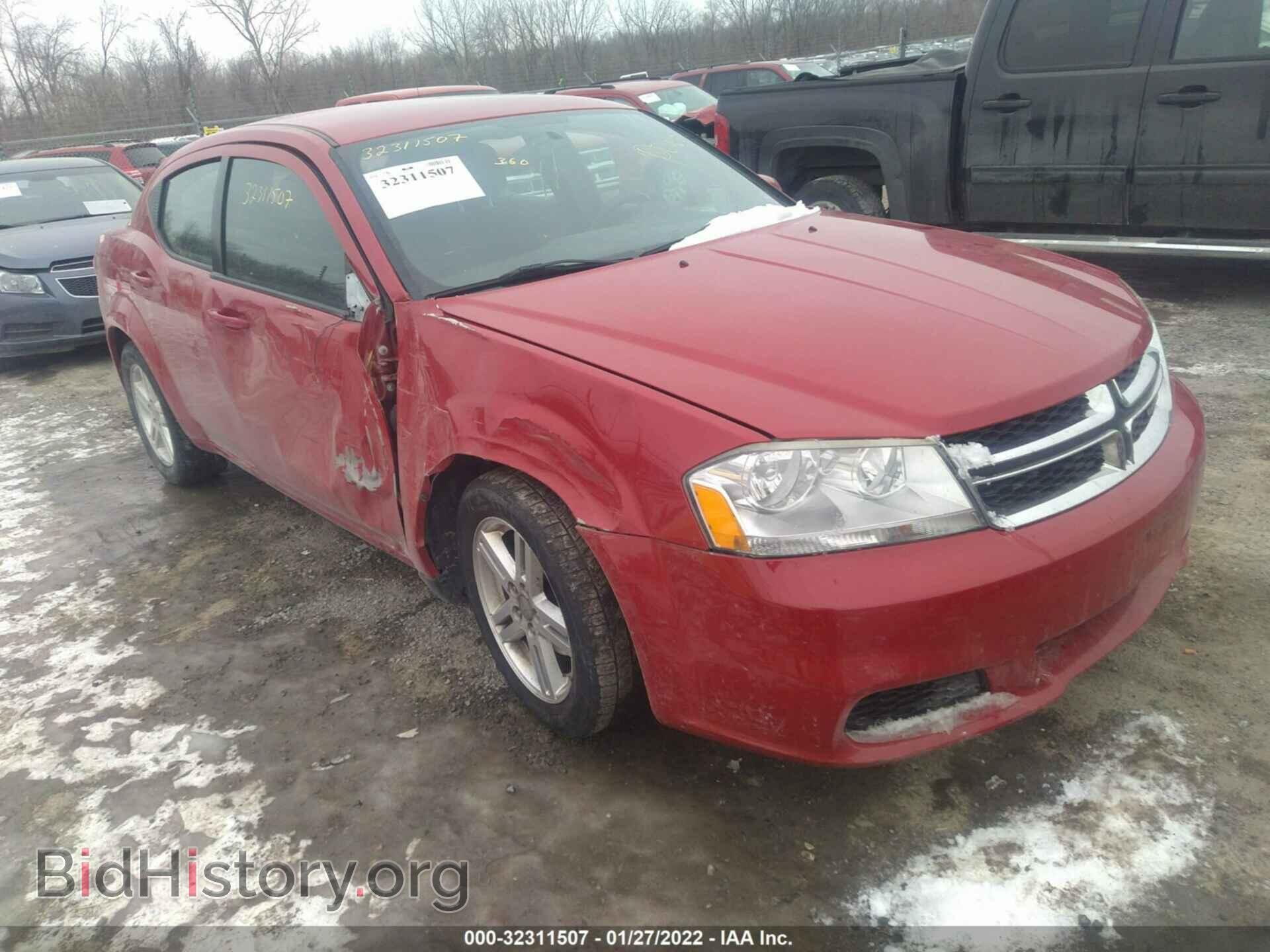 Photo 1C3CDZCB6CN314069 - DODGE AVENGER 2012