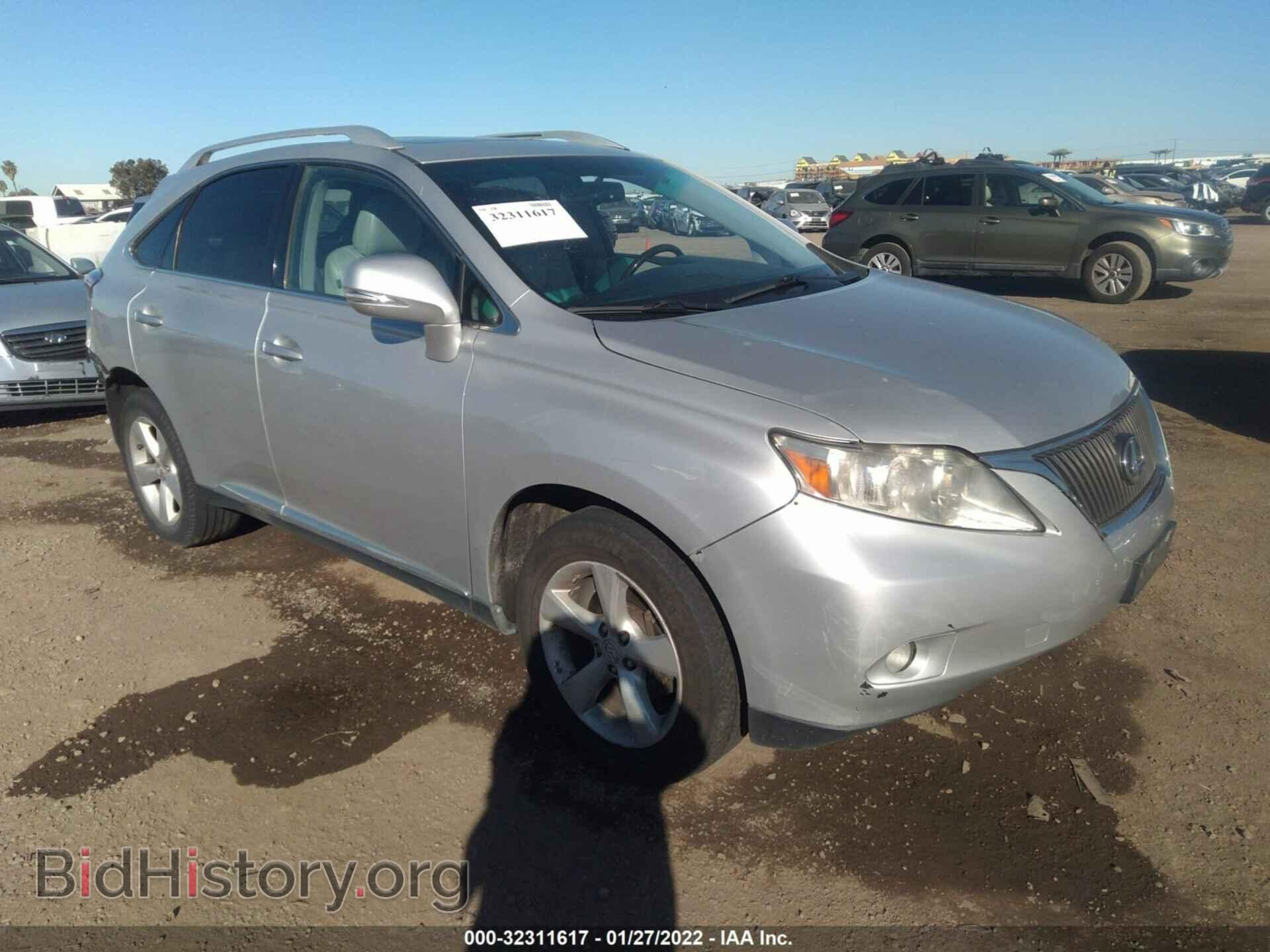 Photo 2T2ZK1BA2CC082736 - LEXUS RX 350 2012