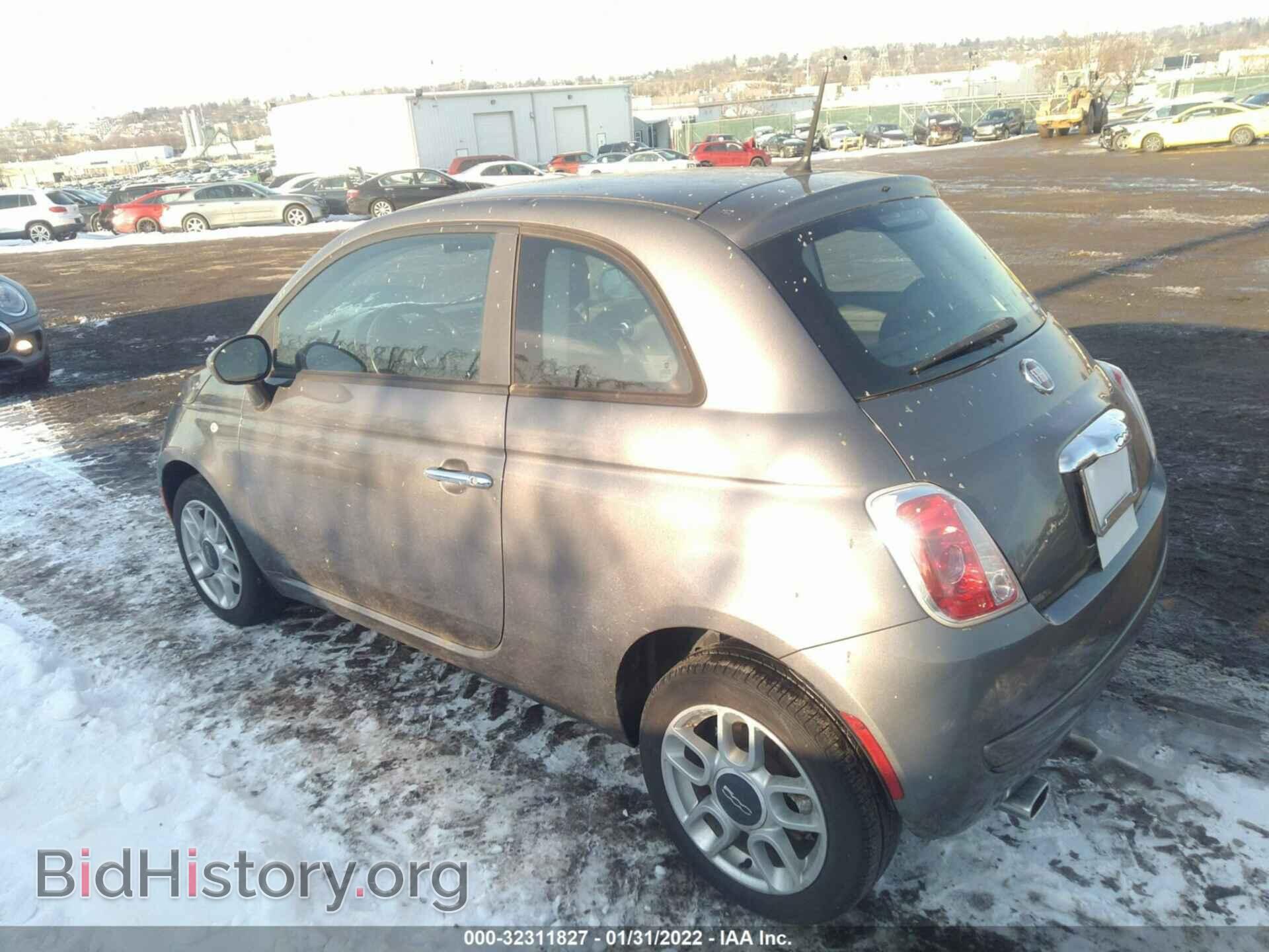 2012 FIAT 500 - VIN: 3C3CFFAR0CT362207 - Фото 3