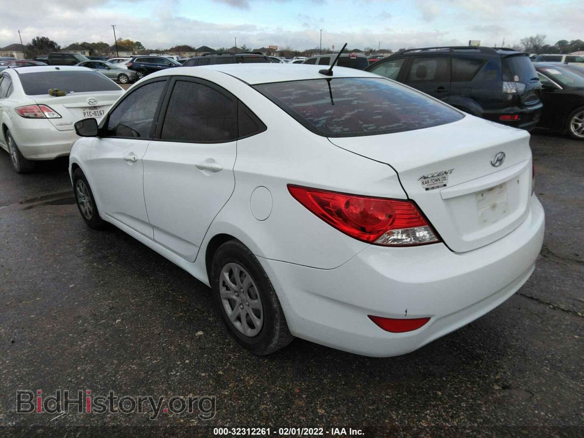 2014 HYUNDAI ACCENT - VIN: KMHCT4AE1EU606716 - Фото 3