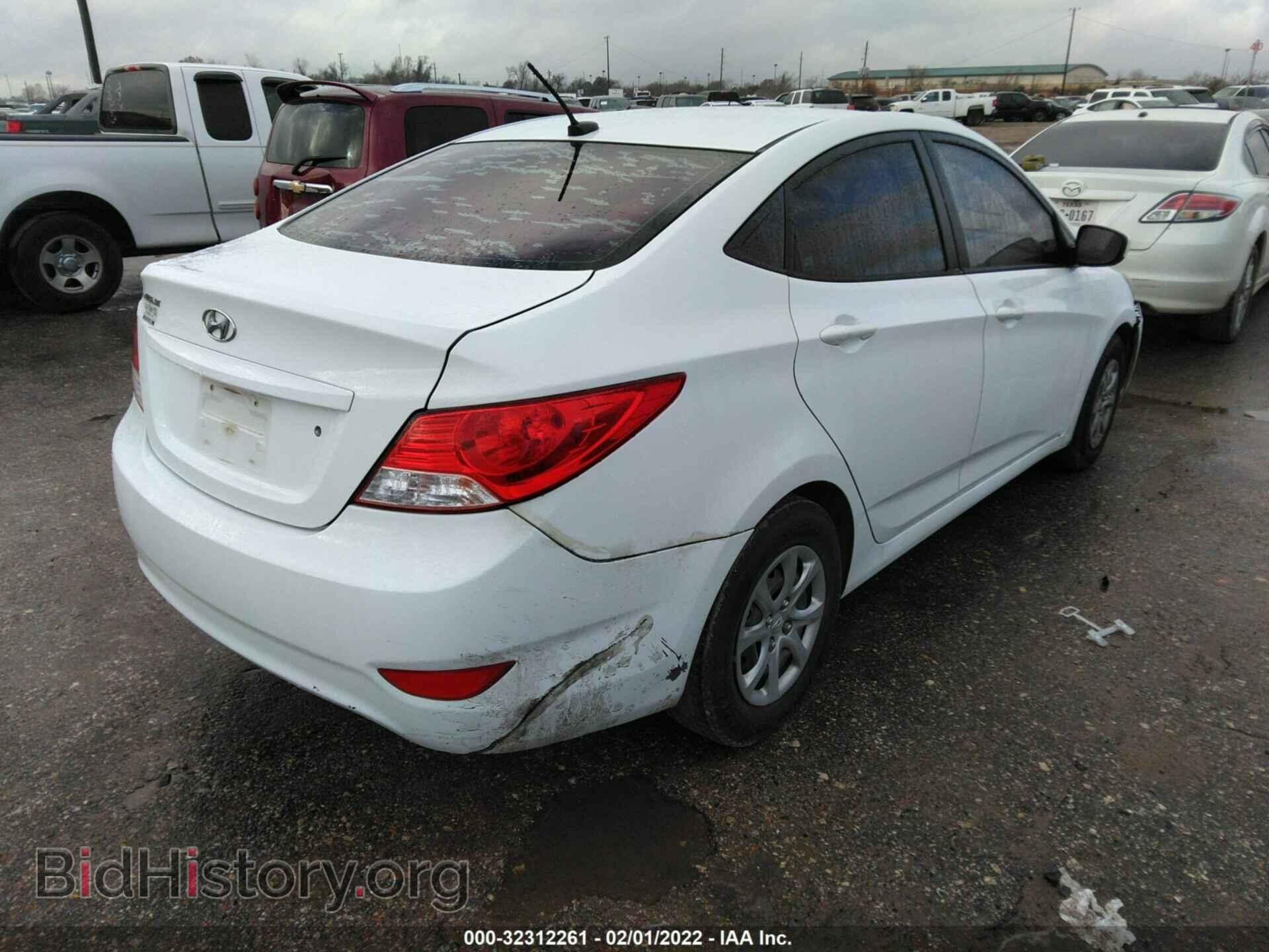 2014 HYUNDAI ACCENT - VIN: KMHCT4AE1EU606716 - Фото 4