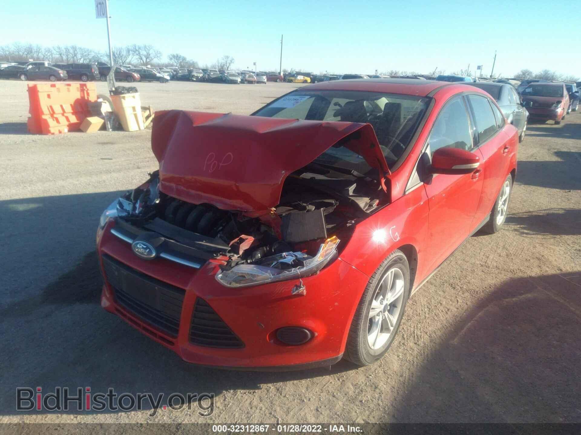 2014 FORD FOCUS - VIN: 1FADP3F21EL367525 - Фото 2