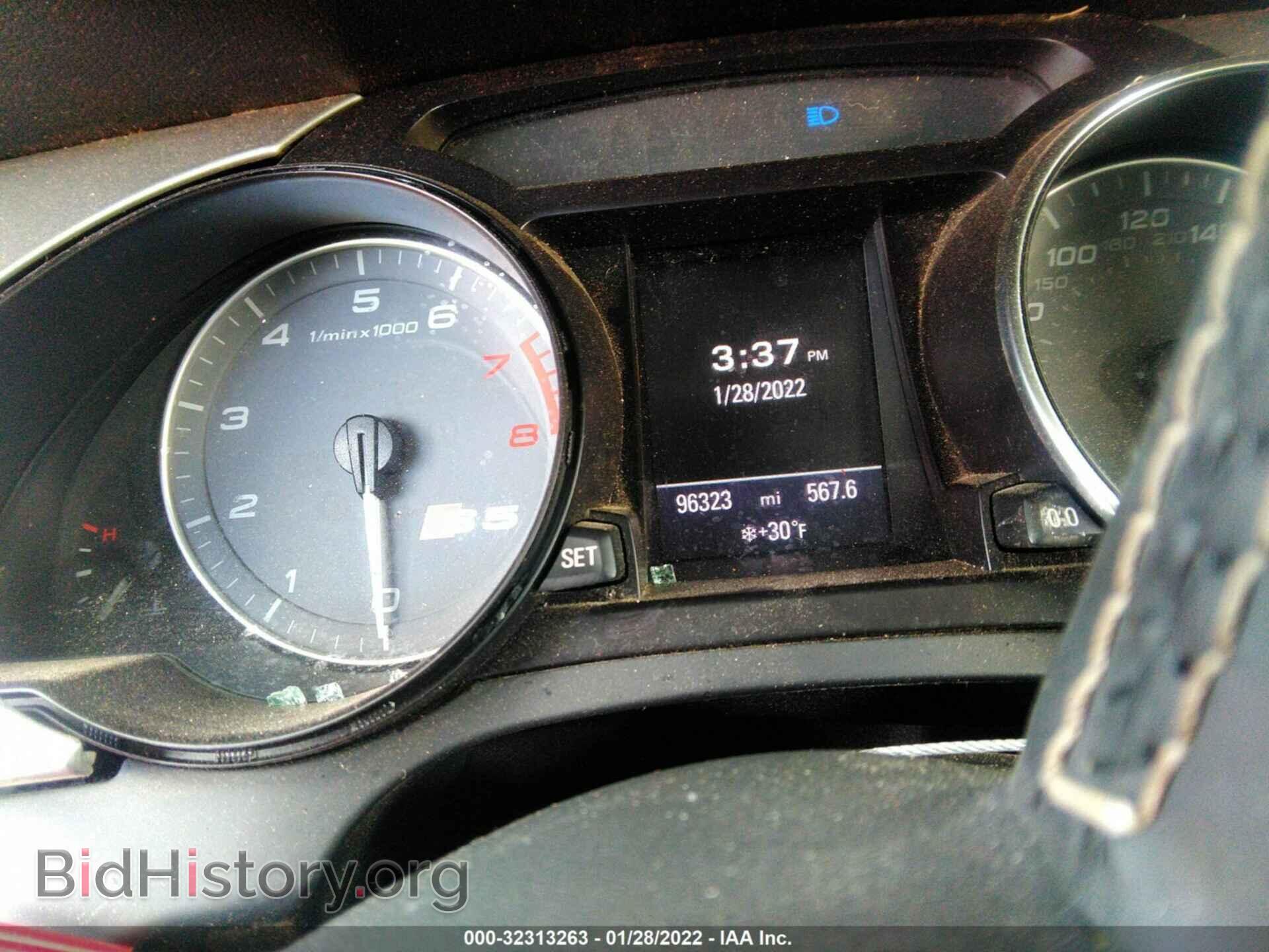 2012 AUDI S5 - VIN: WAUCVAFR0CA003566 - Фото 7