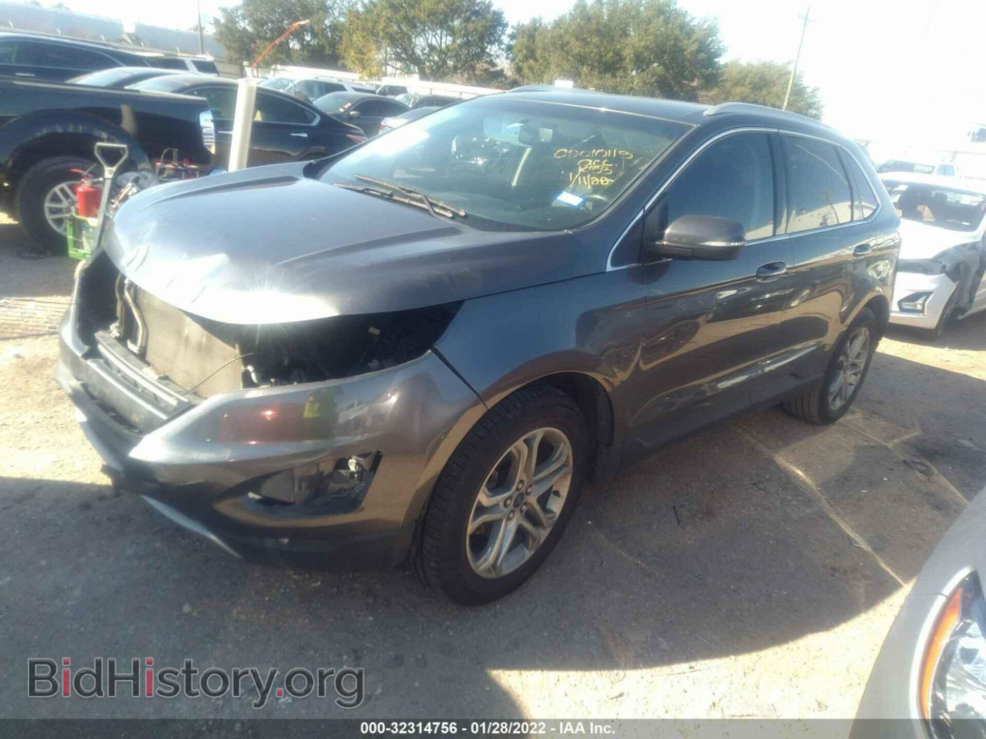 2016 FORD EDGE - VIN: 2FMPK3K96GBB88498 - Фото 2