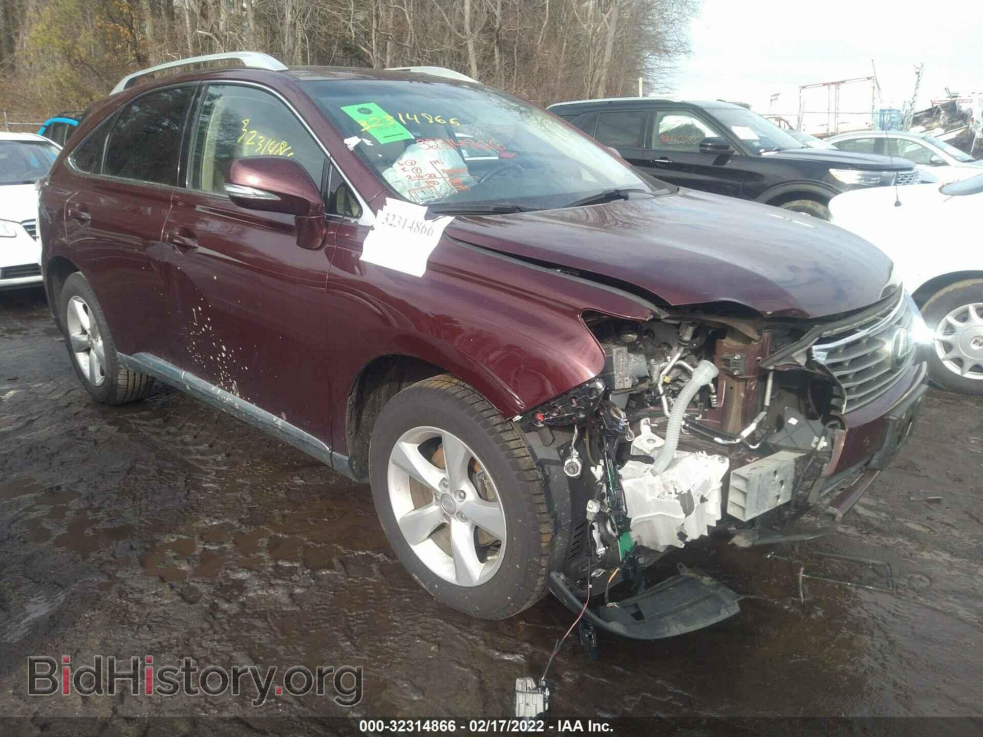 Фотография 2T2BK1BA0FC282990 - LEXUS RX 350 2015