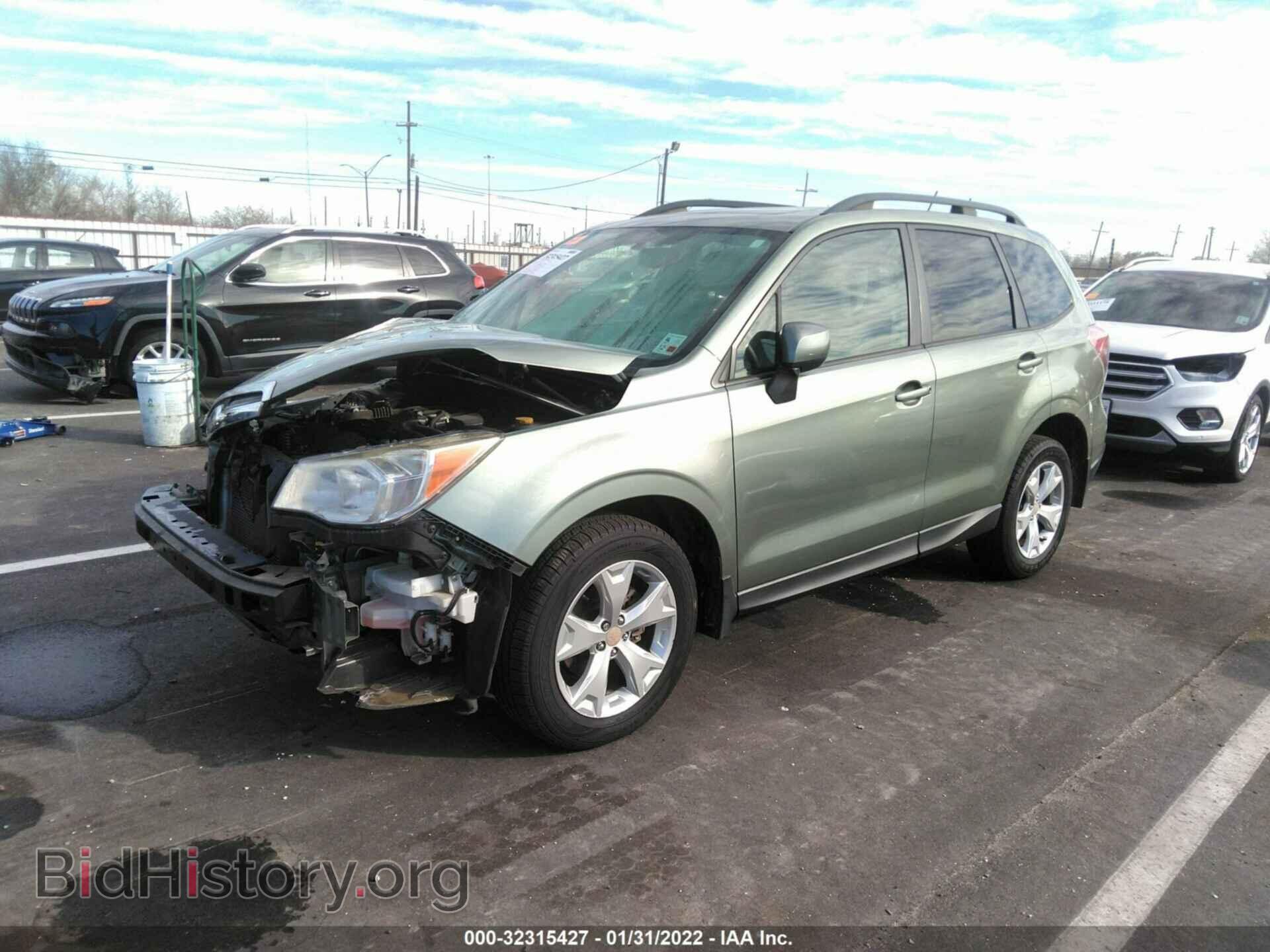 2015 SUBARU FORESTER - VIN: JF2SJADC1FH486801 - Фото 2