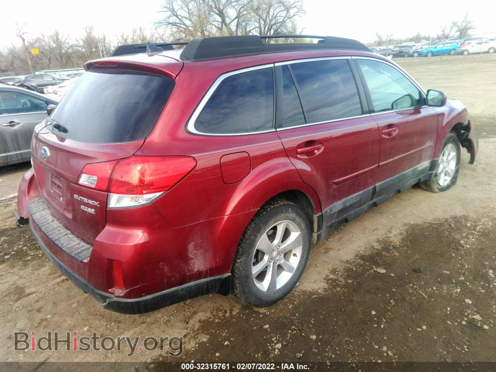 2014 SUBARU OUTBACK - VIN: 4S4BRBLC0E3232812 - Фото 4