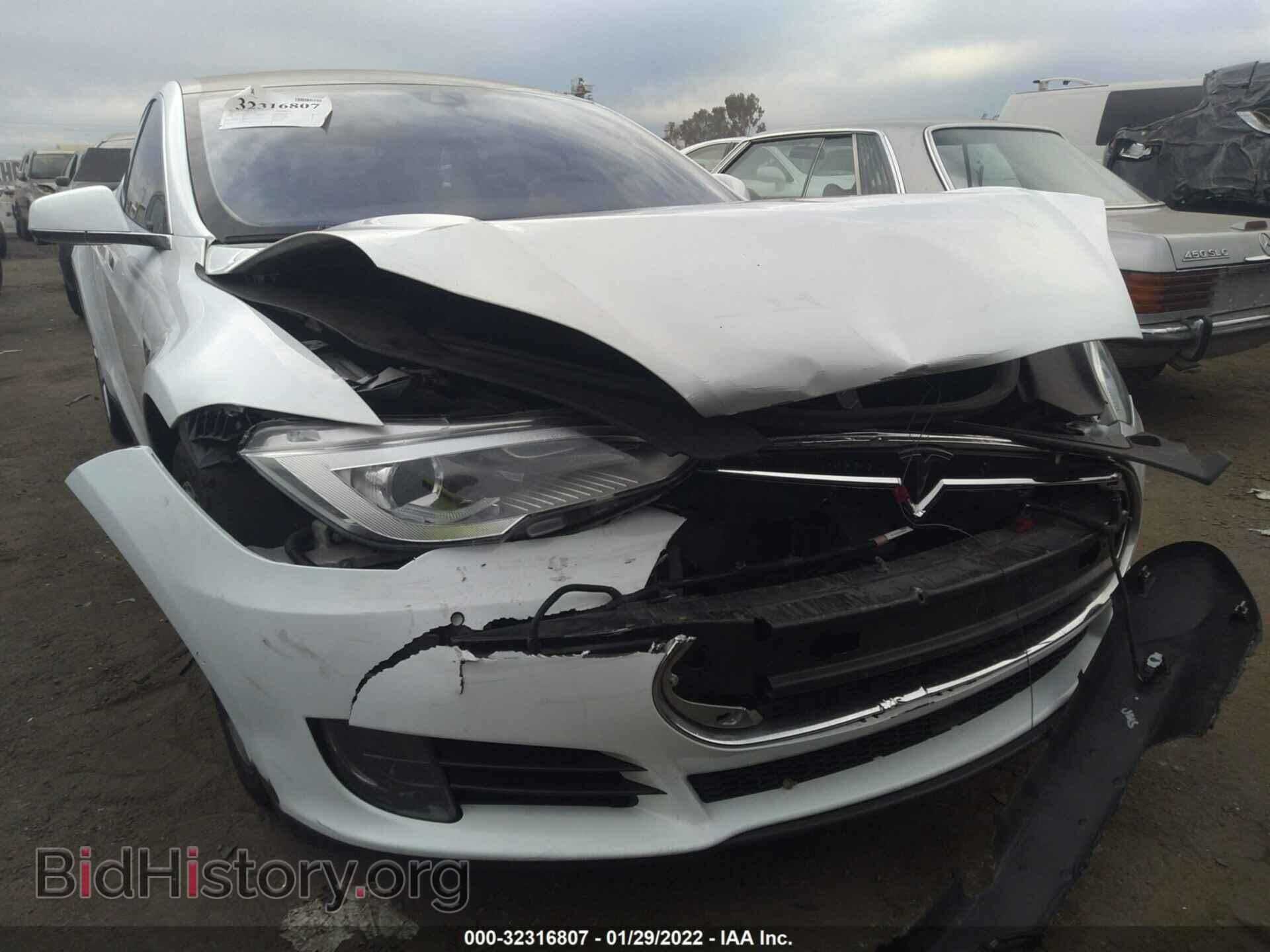 2014 TESLA MODEL S - VIN: 5YJSA1S12EFP54141 - Фото 6