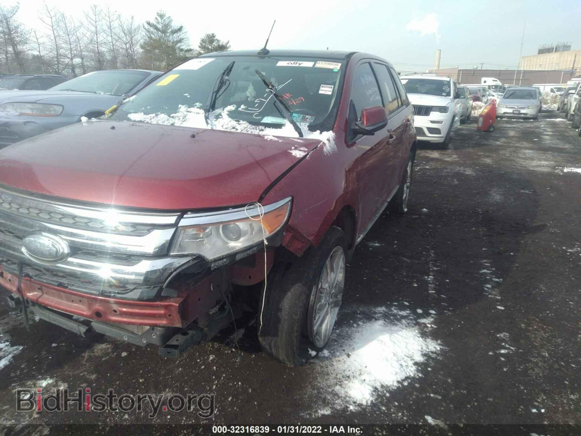 2013 FORD EDGE - VIN: 2FMDK3JC2DBB62721 - Фото 2
