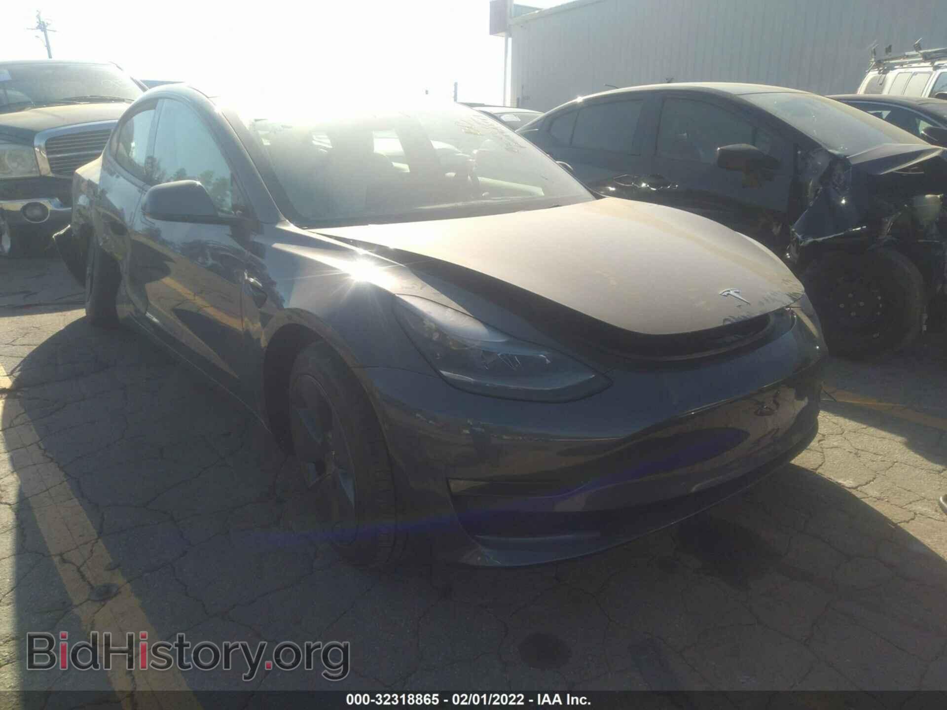 Фотография 5YJ3E1EB9NF115090 - TESLA MODEL 3 2022