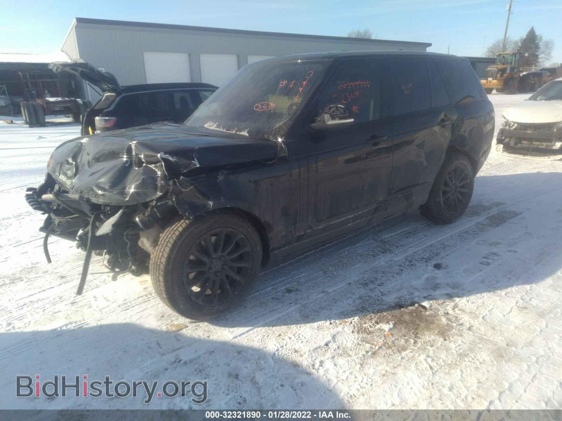 2016 LAND ROVER RANGE ROVER - VIN: SALGS2VF9GA254465 - Фото 2