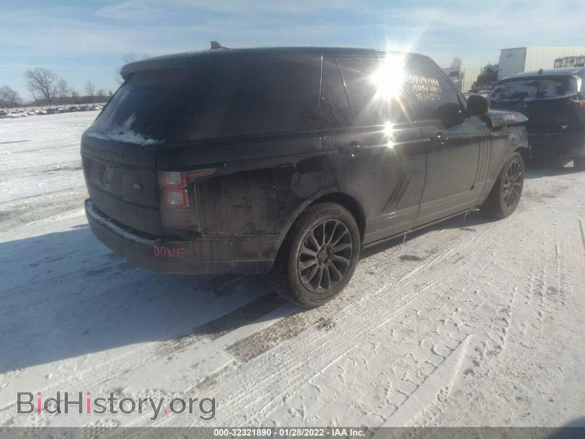 2016 LAND ROVER RANGE ROVER - VIN: SALGS2VF9GA254465 - Фото 4