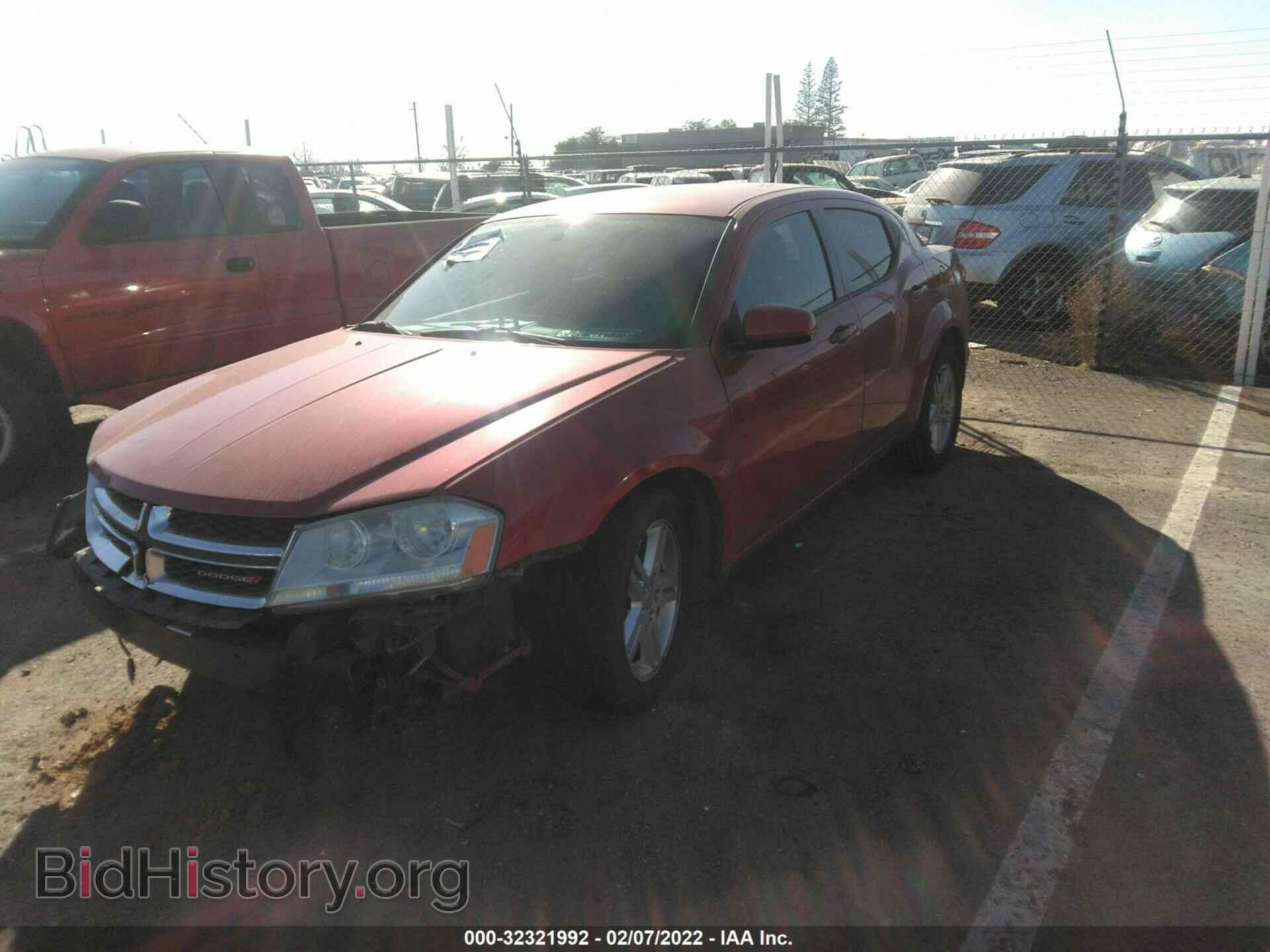 2012 DODGE AVENGER - VIN: 1C3CDZCB9CN233065 - Фото 2