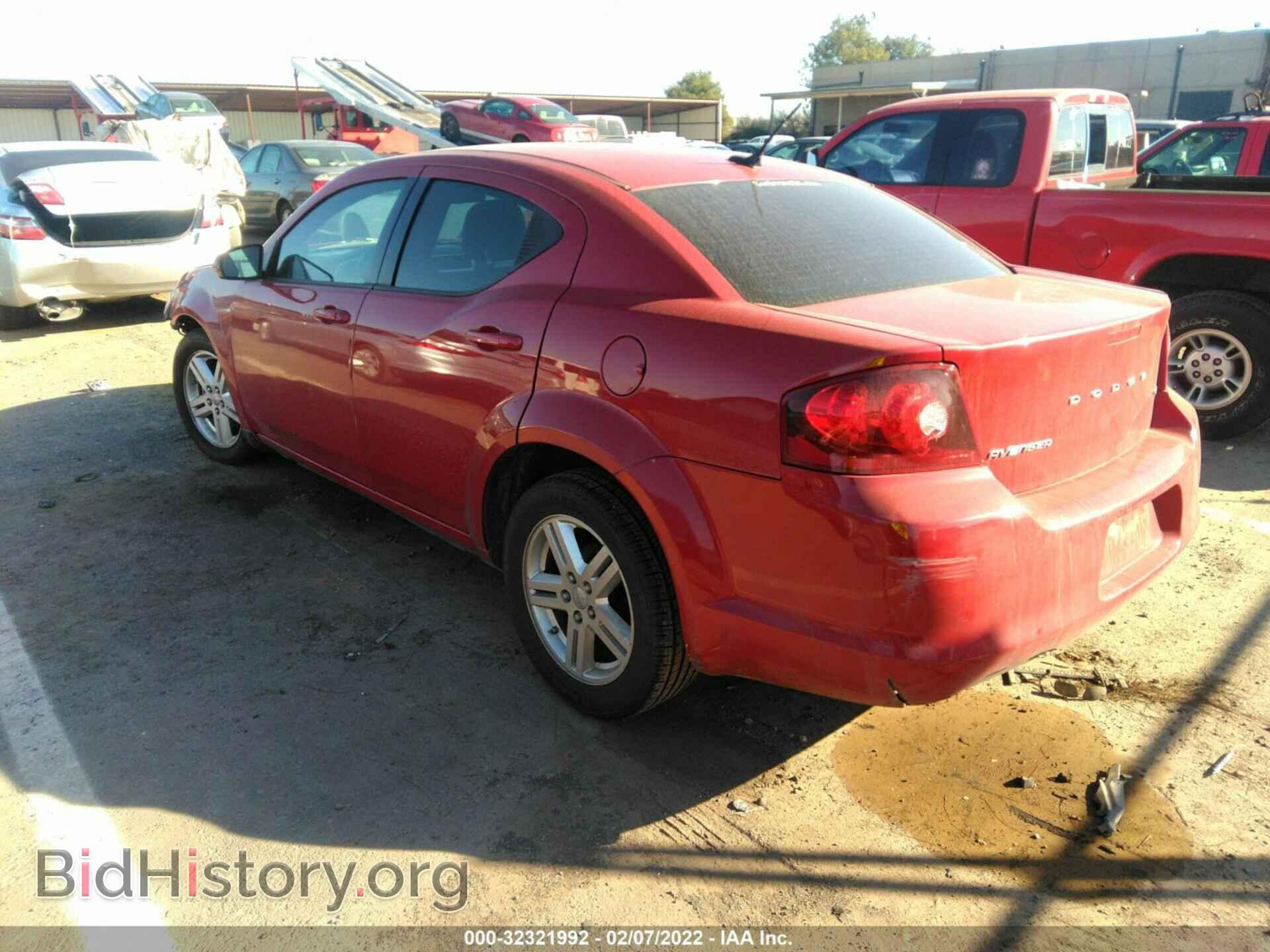 2012 DODGE AVENGER - VIN: 1C3CDZCB9CN233065 - Фото 3